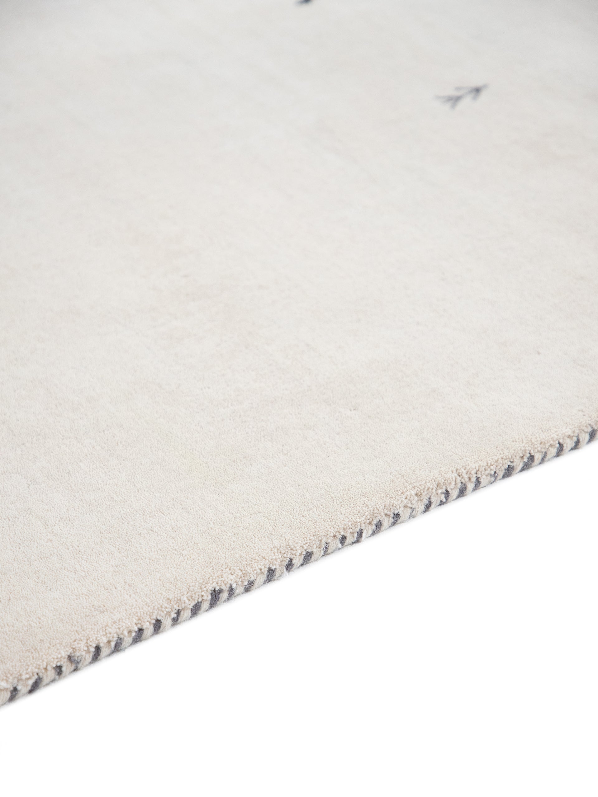 Wollteppich Gabbeh Uni Läufer