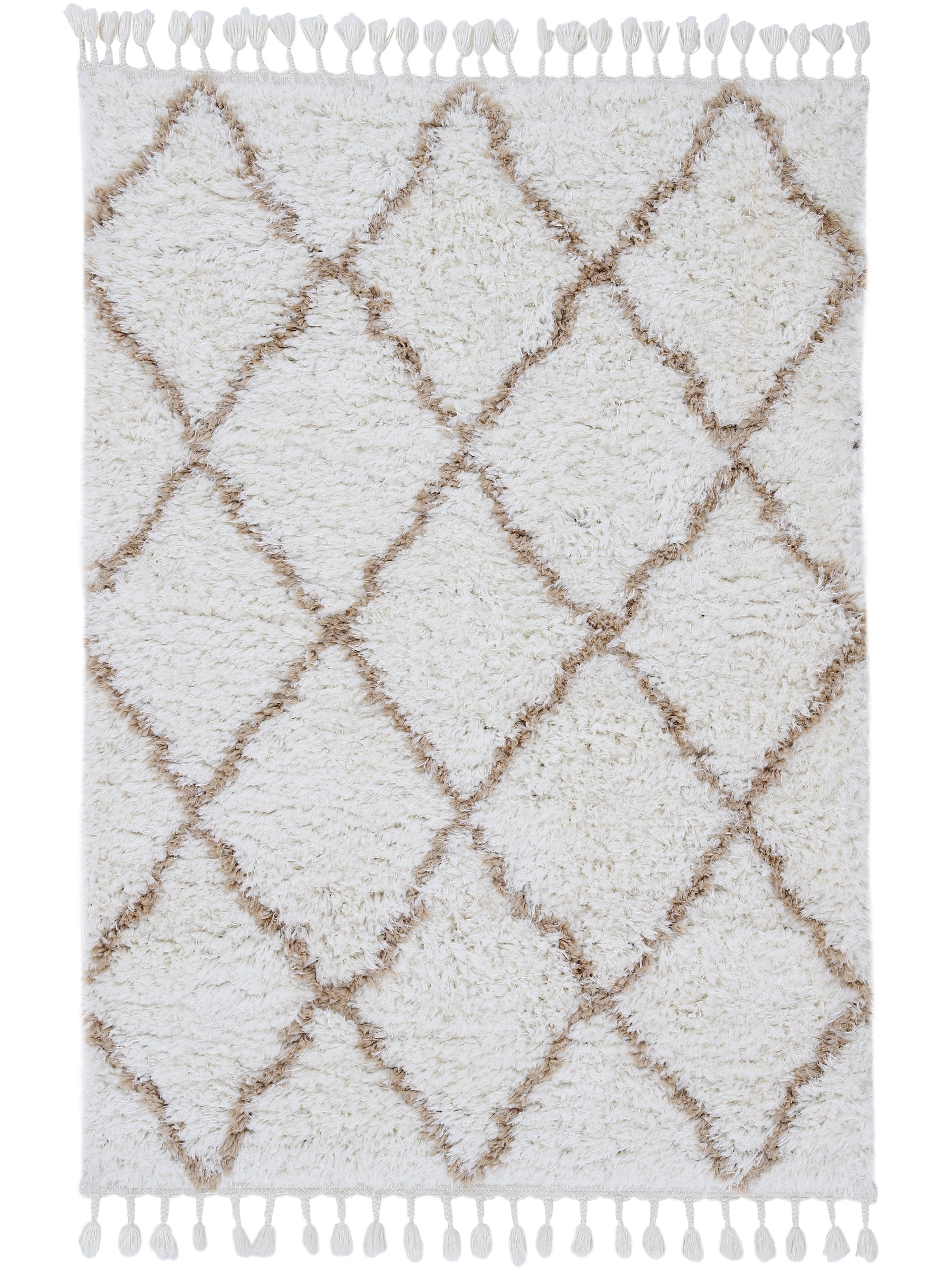 Hochflorteppich Eddy