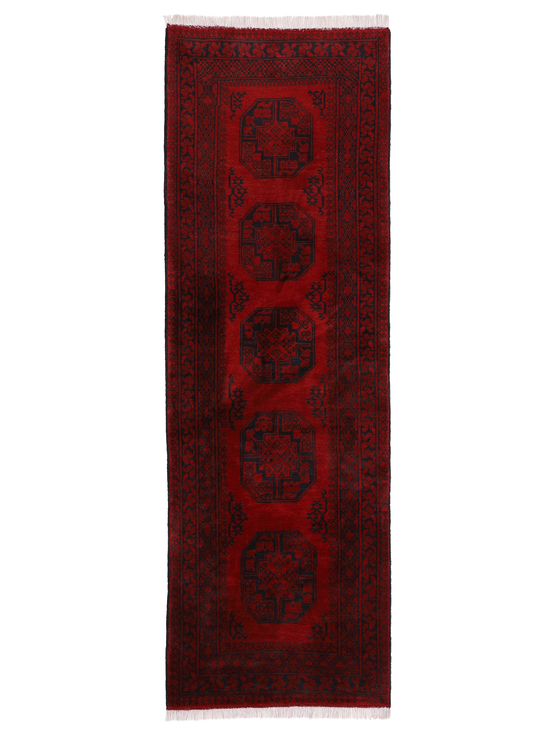 Afghan Akhche Läufer Teppich