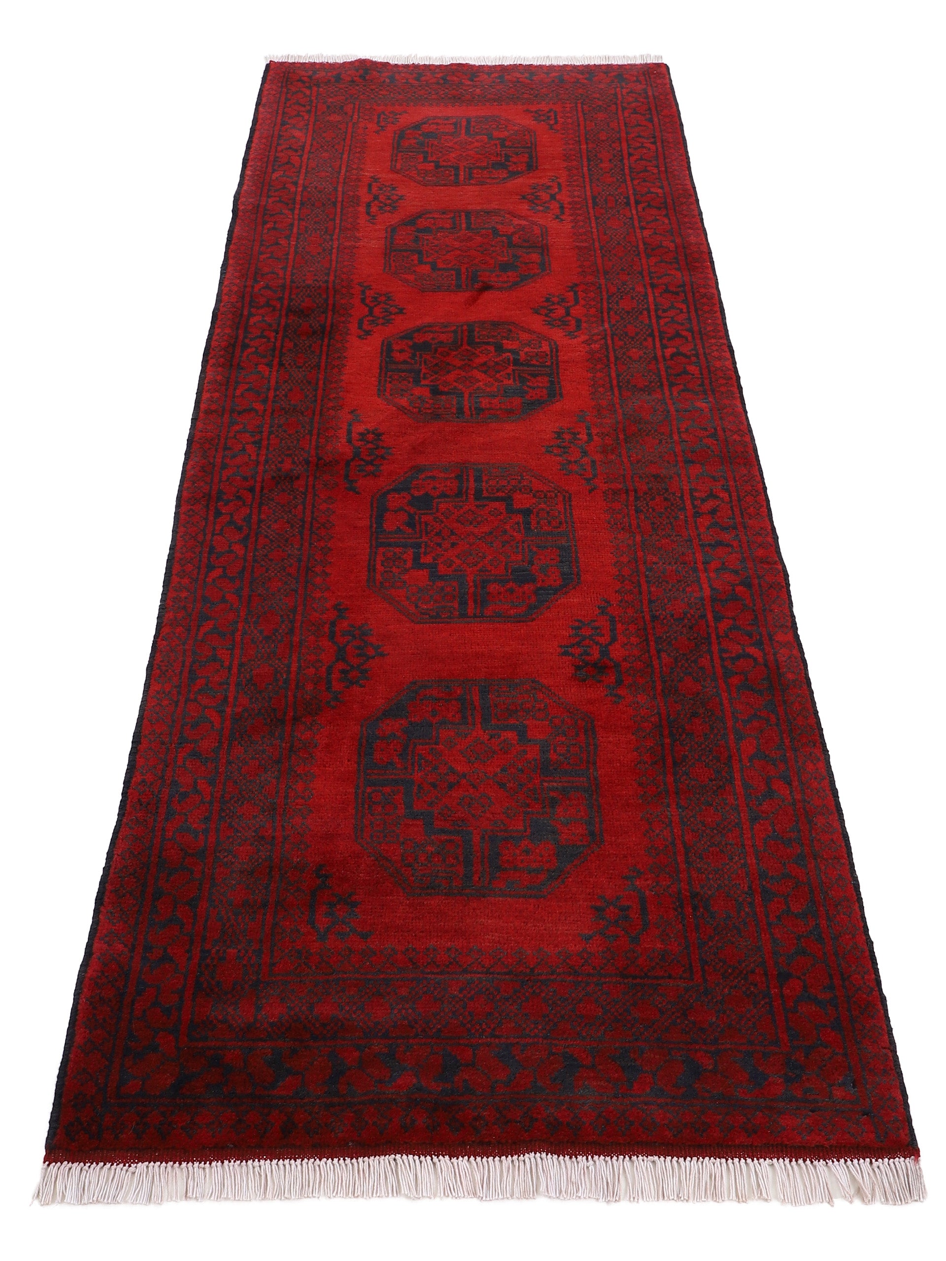 Afghan Akhche Läufer Teppich