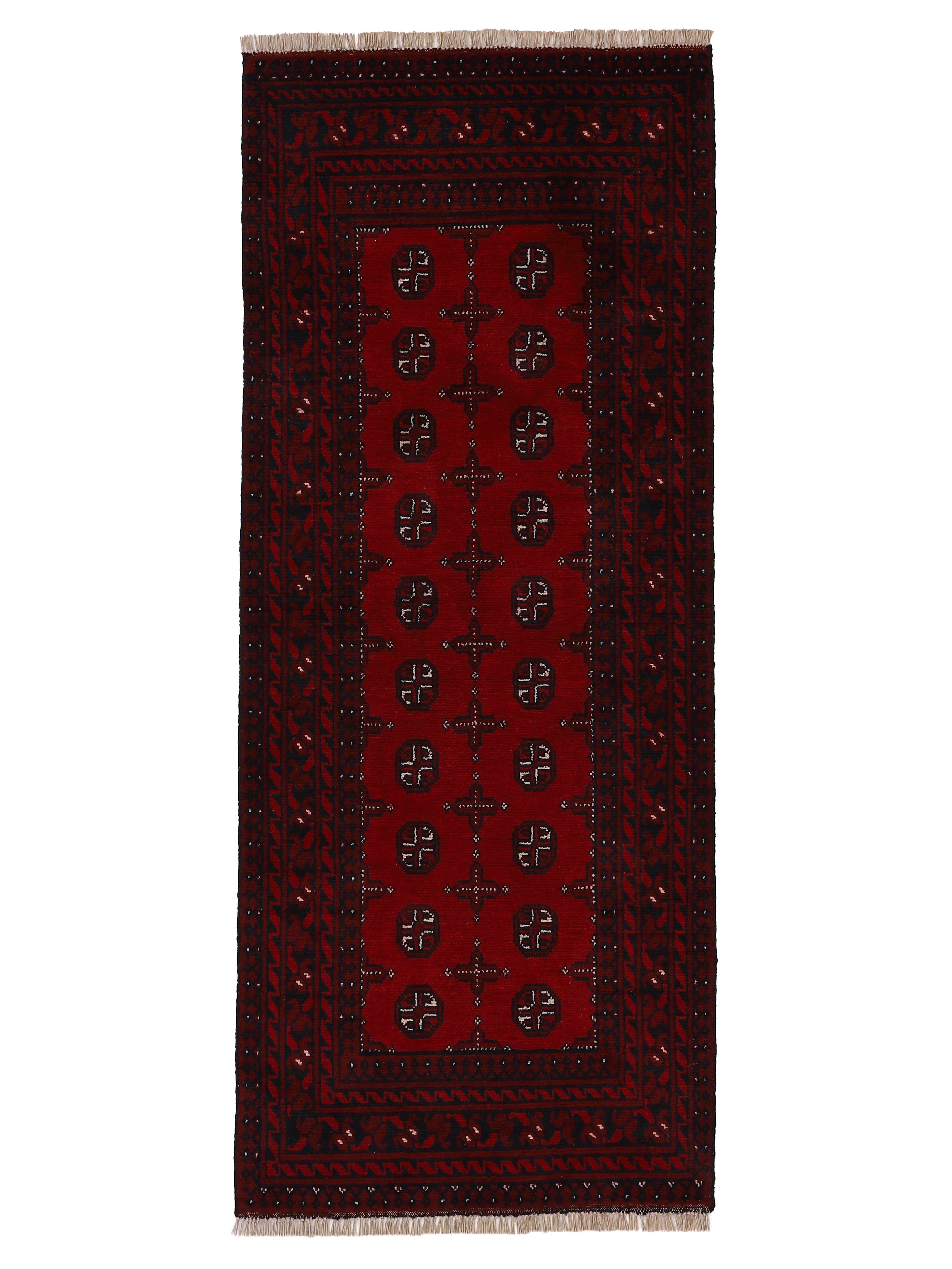 Afghan Akhche Läufer Teppich