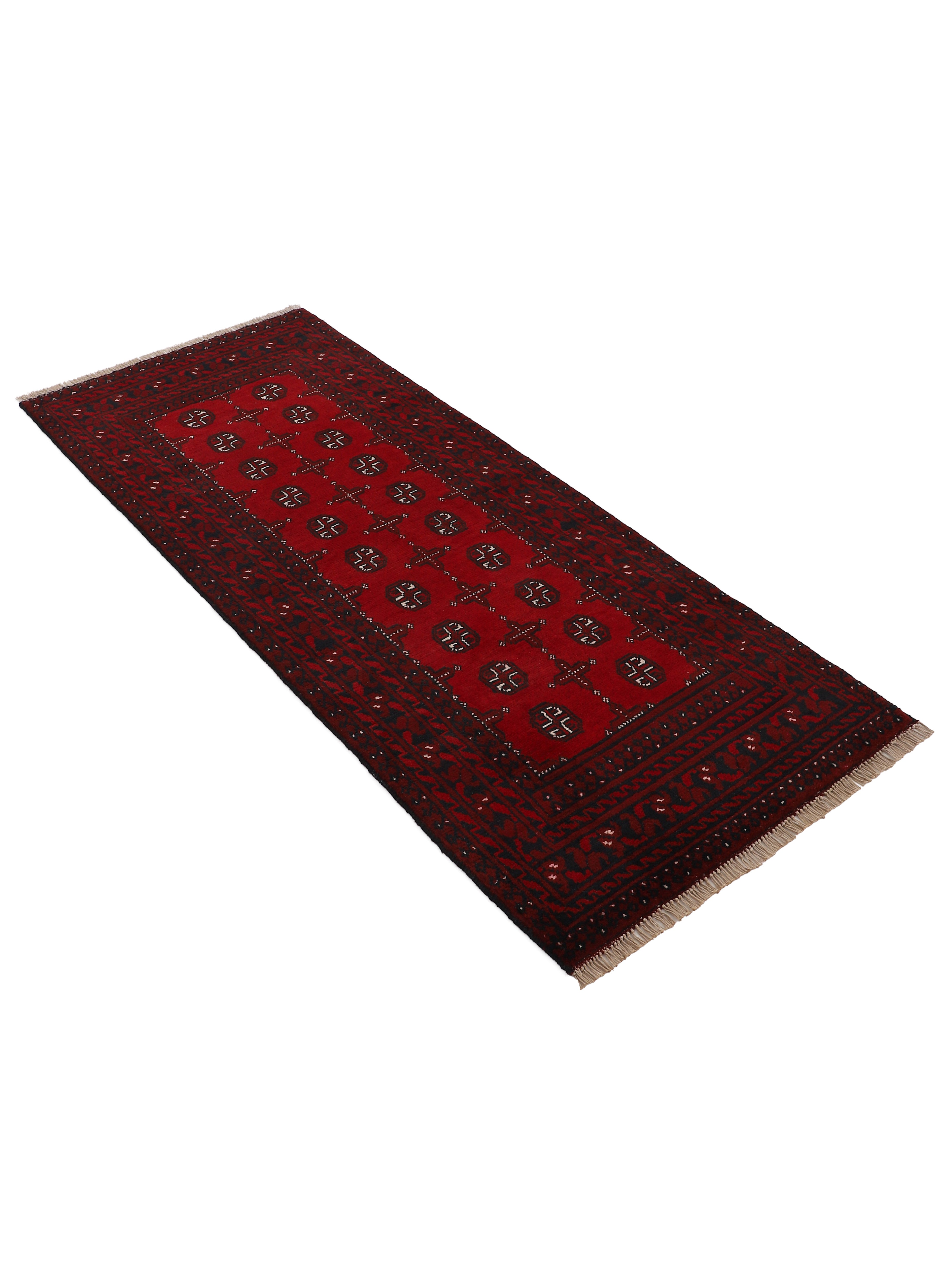 Afghan Akhche Läufer Teppich