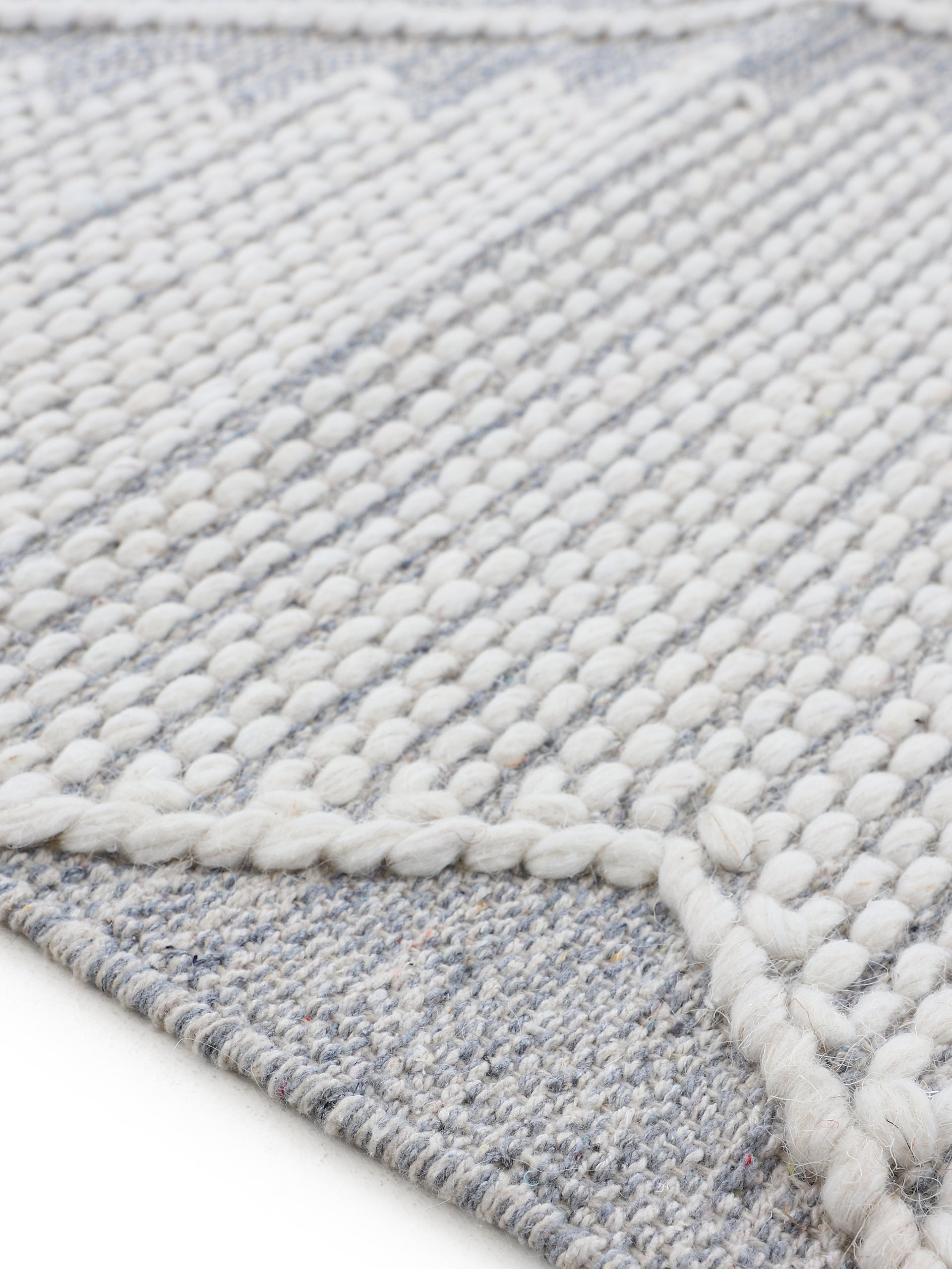 Baumwollteppich Kelim Durry