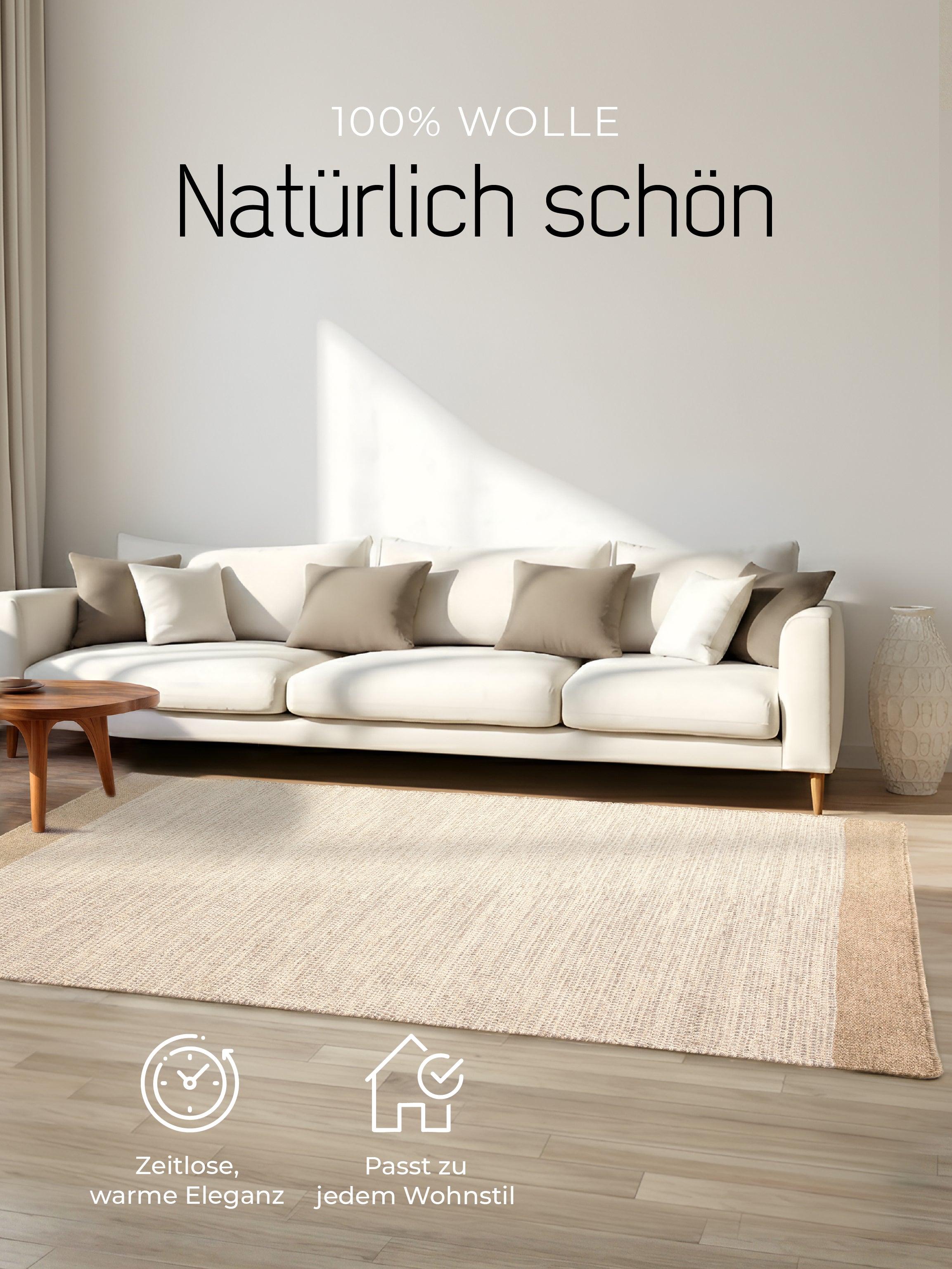 Wollteppich Lui