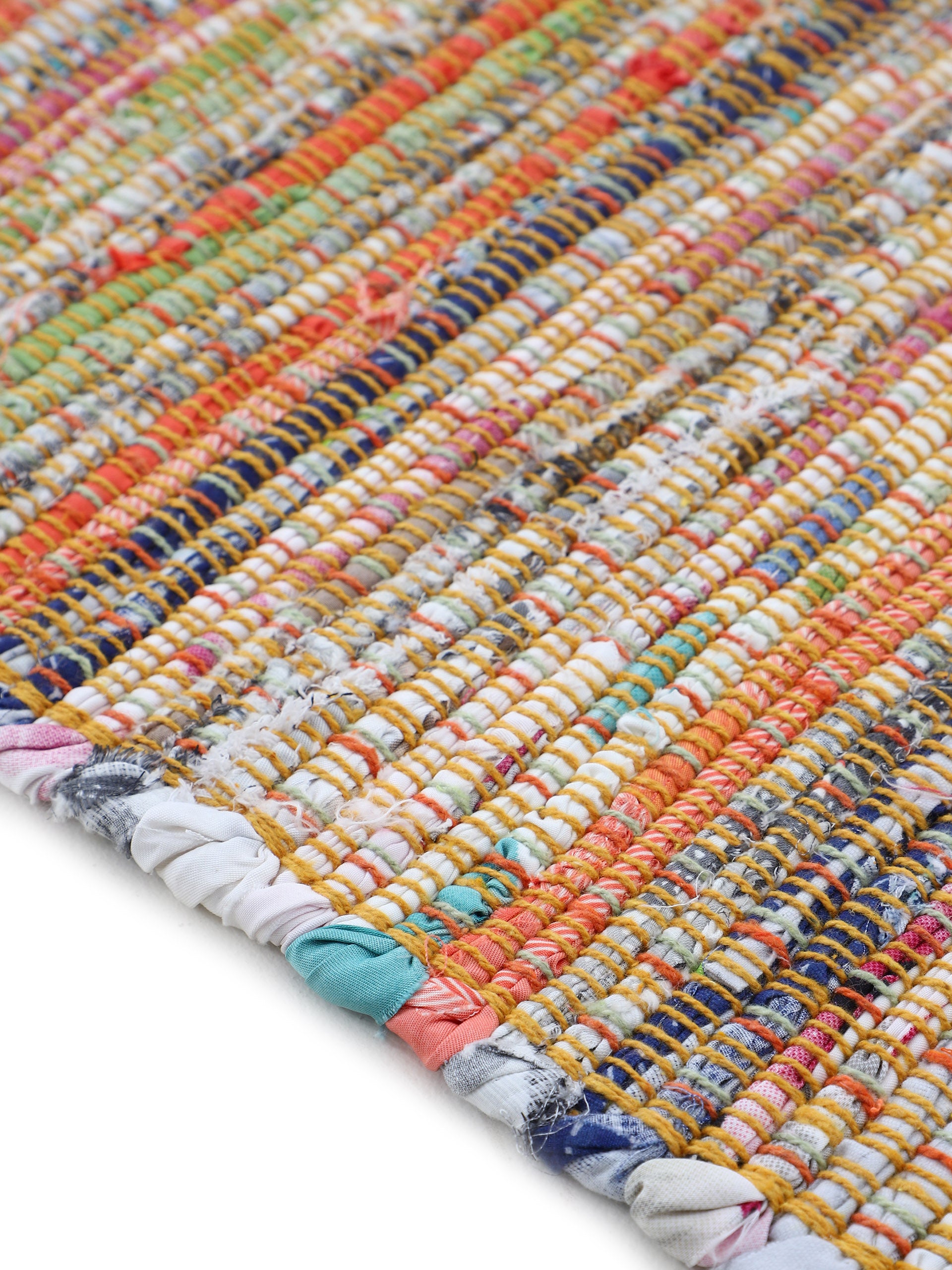 Kelim Chindi Gelb in gelb