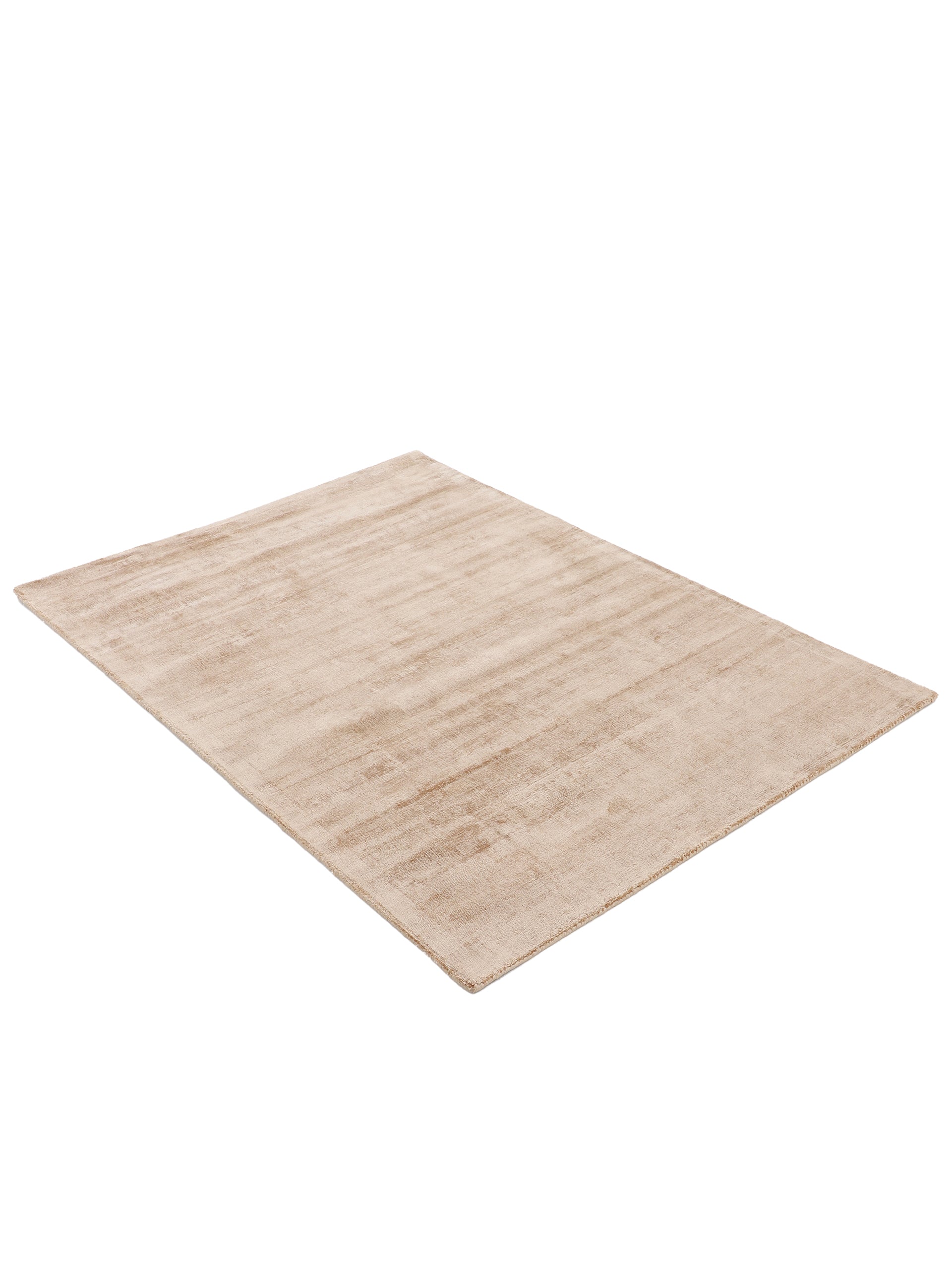 Viskoseteppich Ava Beige in beige aus viskose