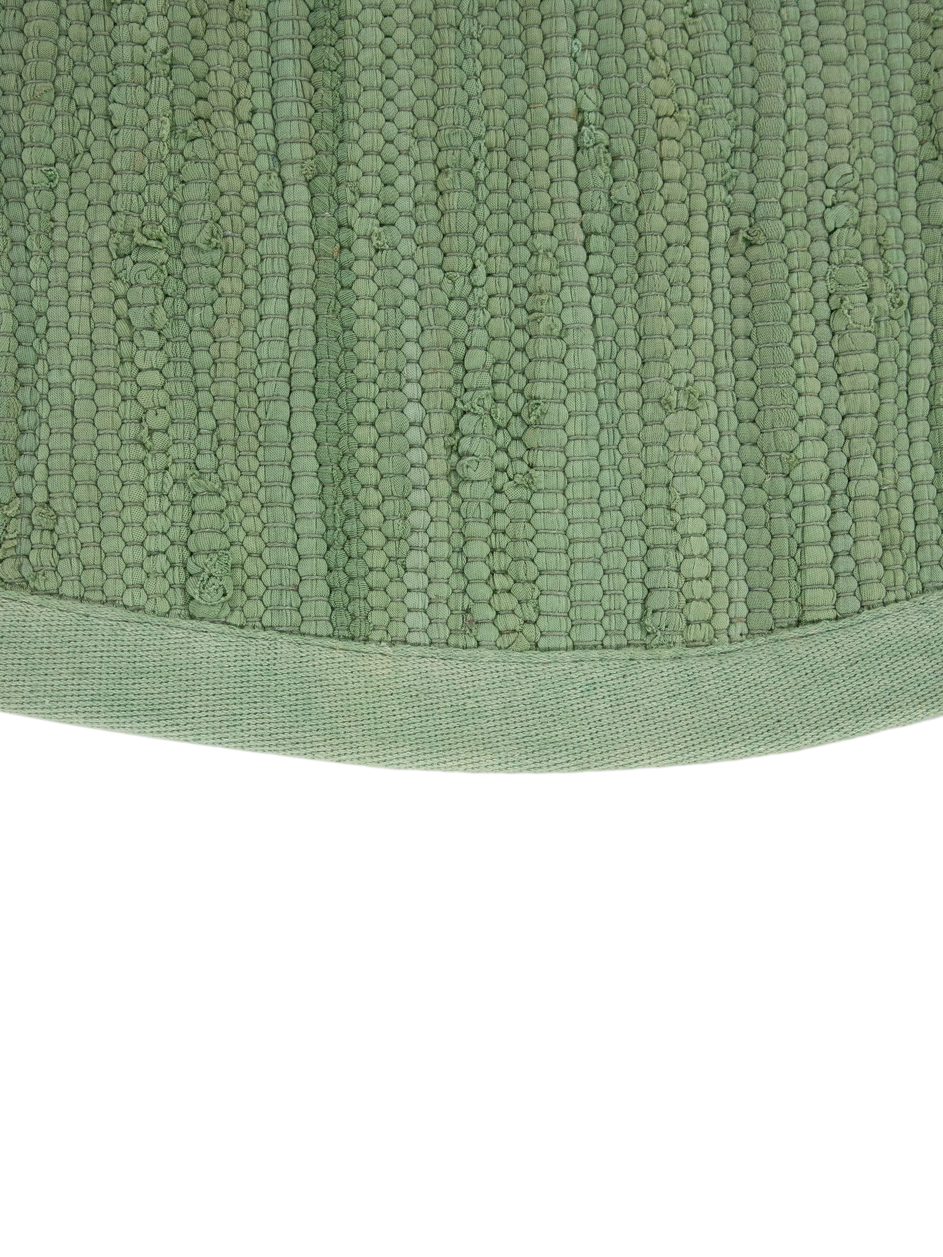 Kelim Chindi Uni Rund in grün