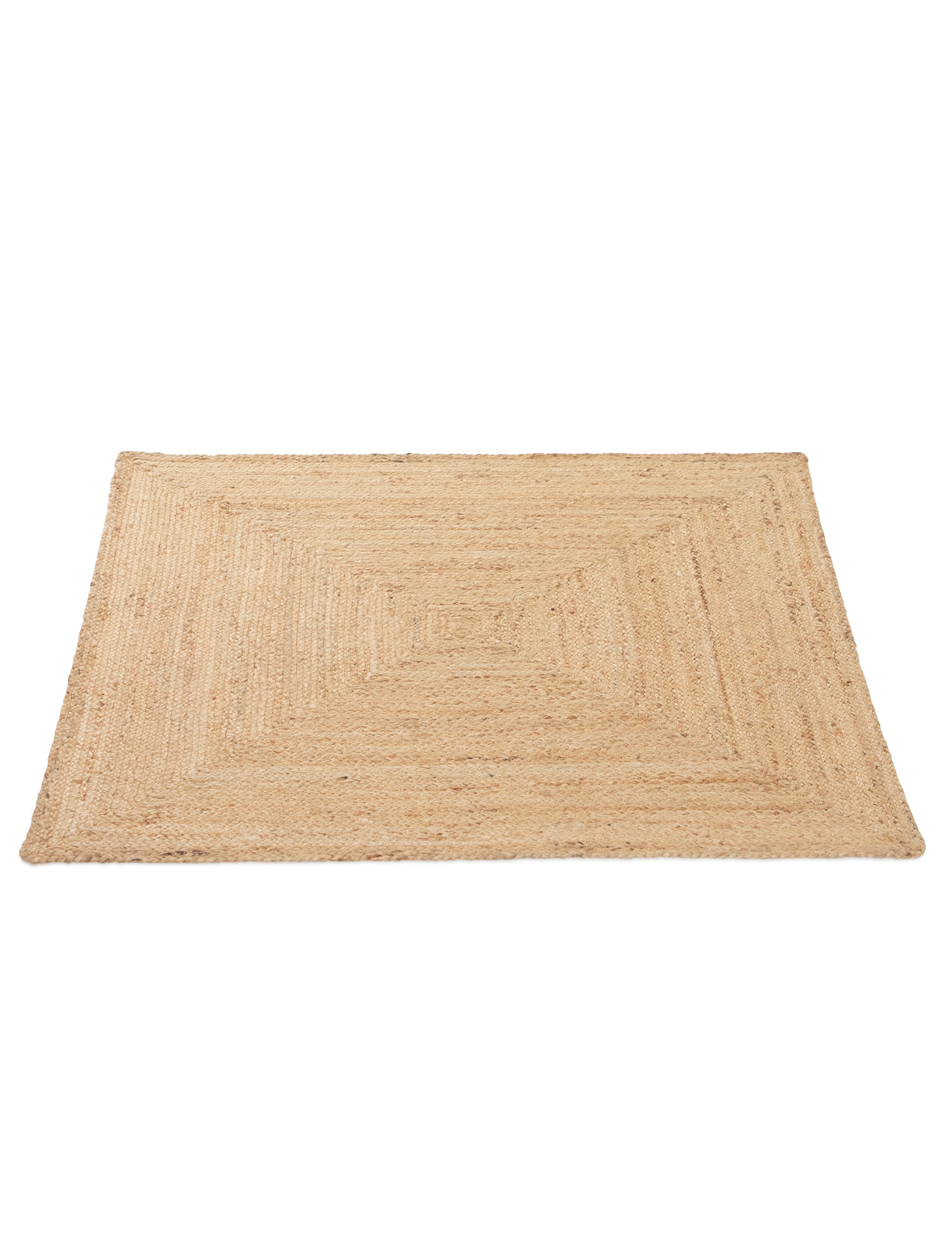 Juteteppich Nele Quadratisch Beige aus Sisal/Jute