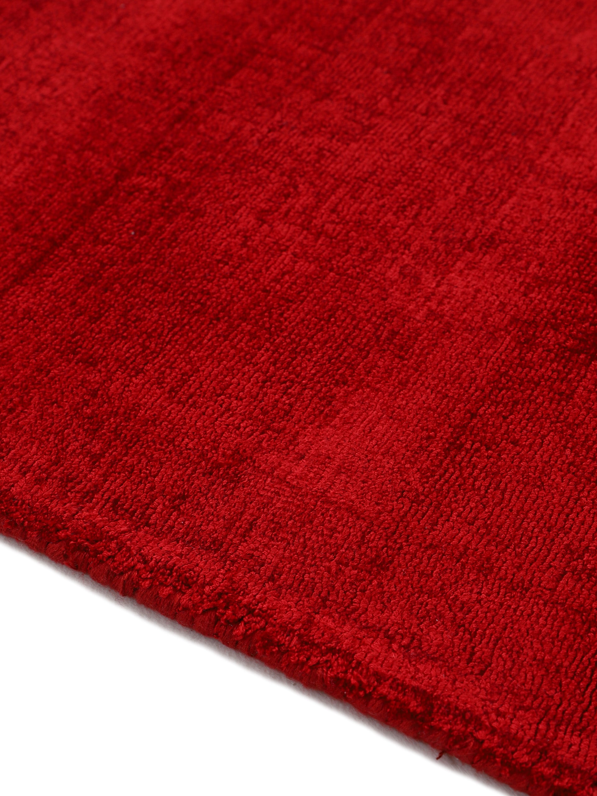 Viskoseteppich Ava Rot in rot aus viskose