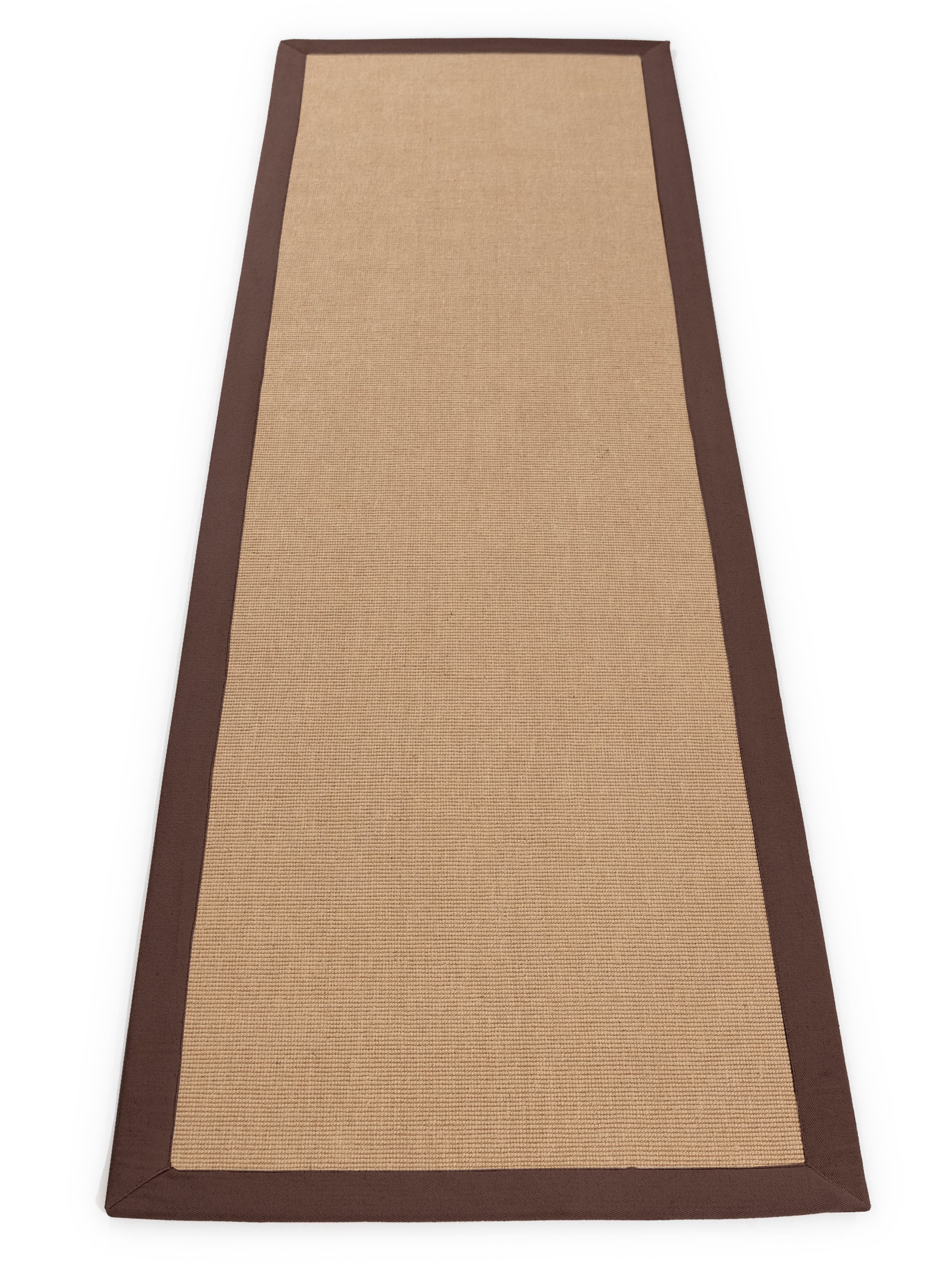 Sisalteppich Läufer Braun in braun aus sisal/jute