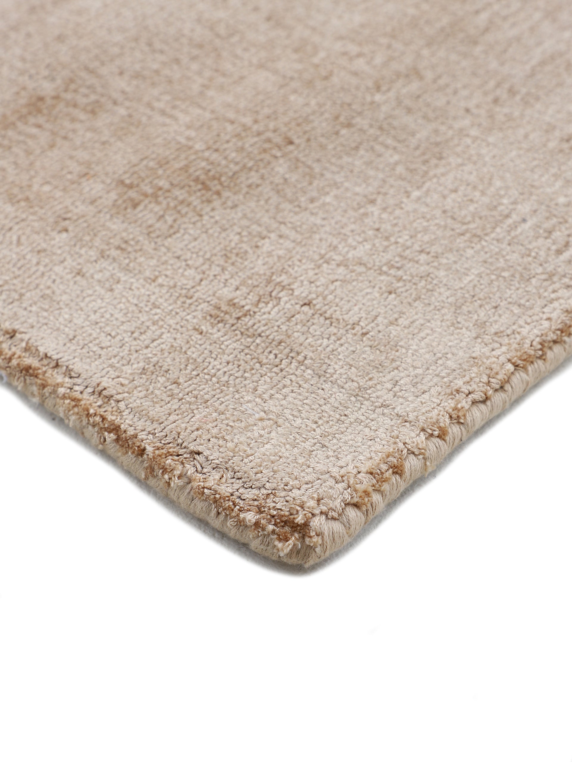 Viskoseteppich Ava Beige in beige aus viskose