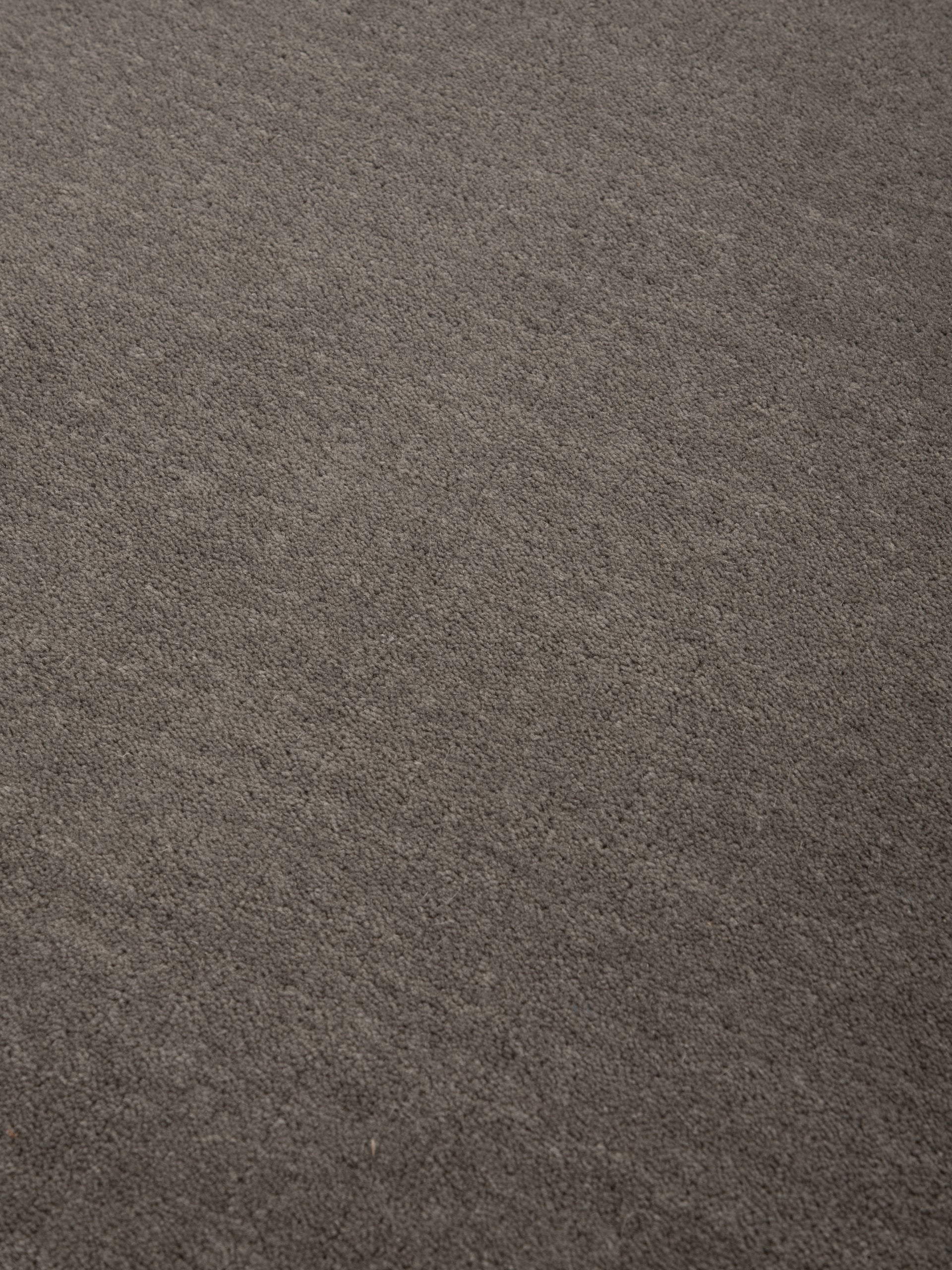 Wollteppich Gabbeh Lola Rund Grau aus Wolle