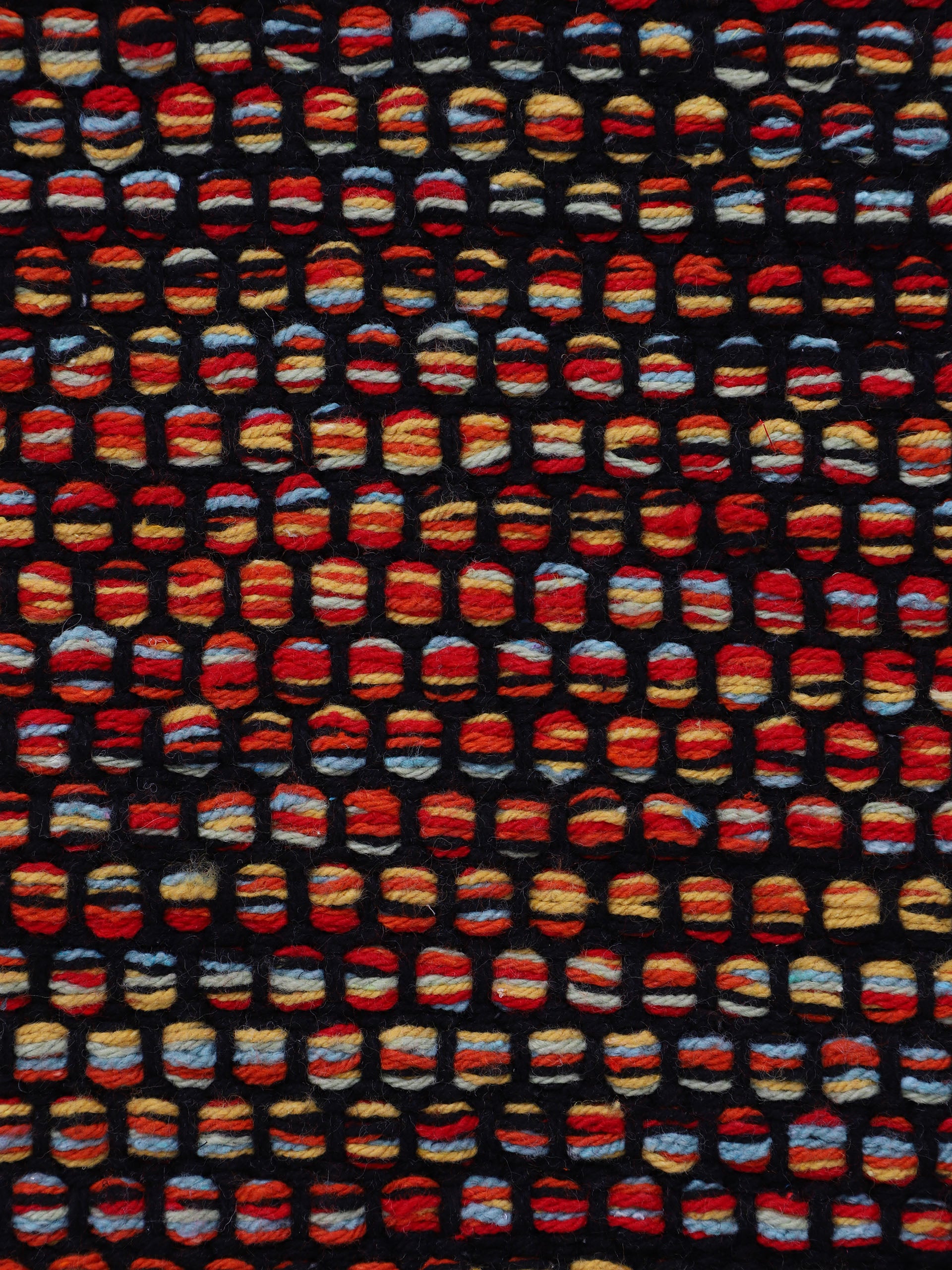 Flachgewebeteppich Kelim Mia Orange in orange aus baumwolle