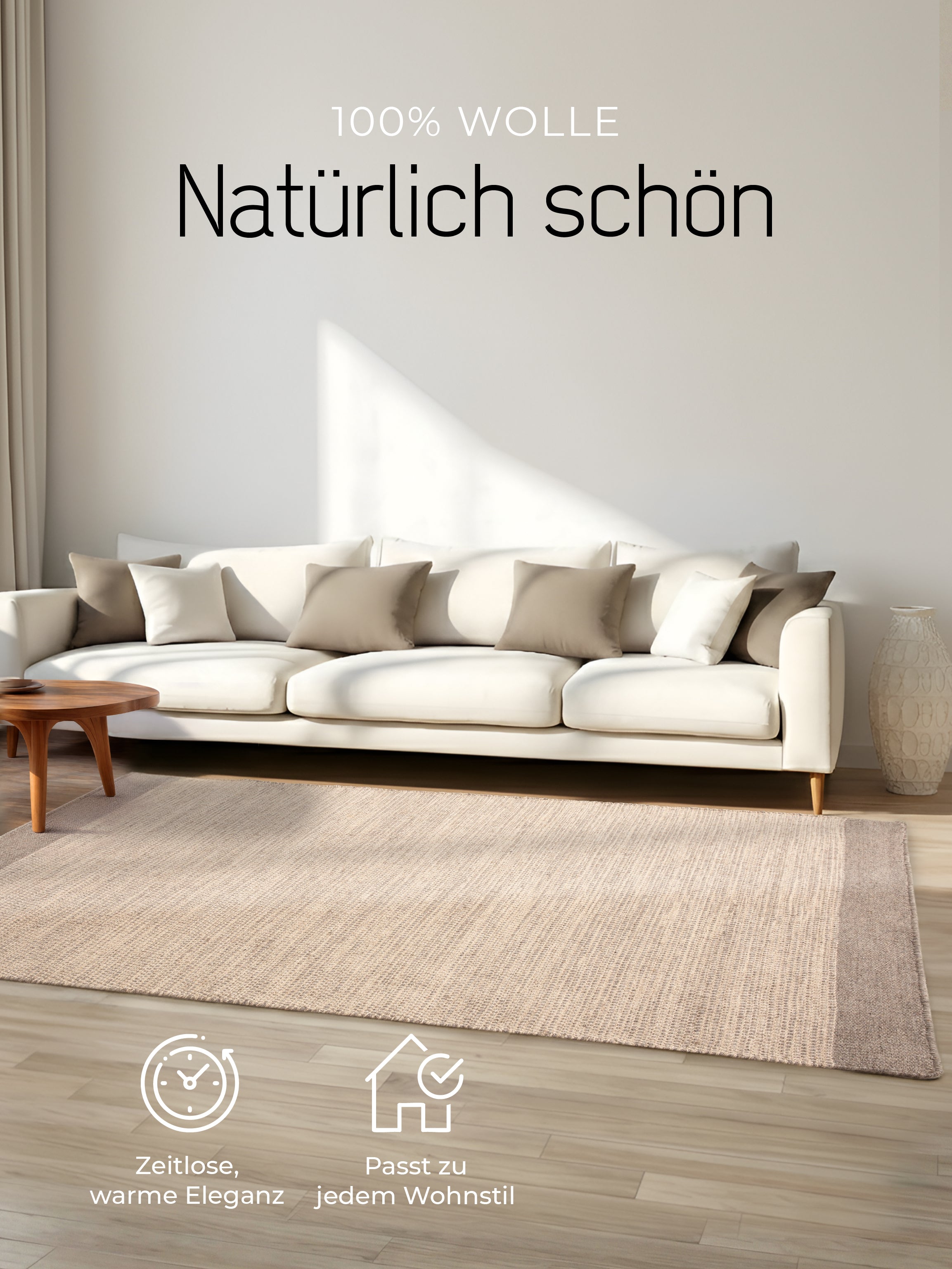 Wollteppich Lui