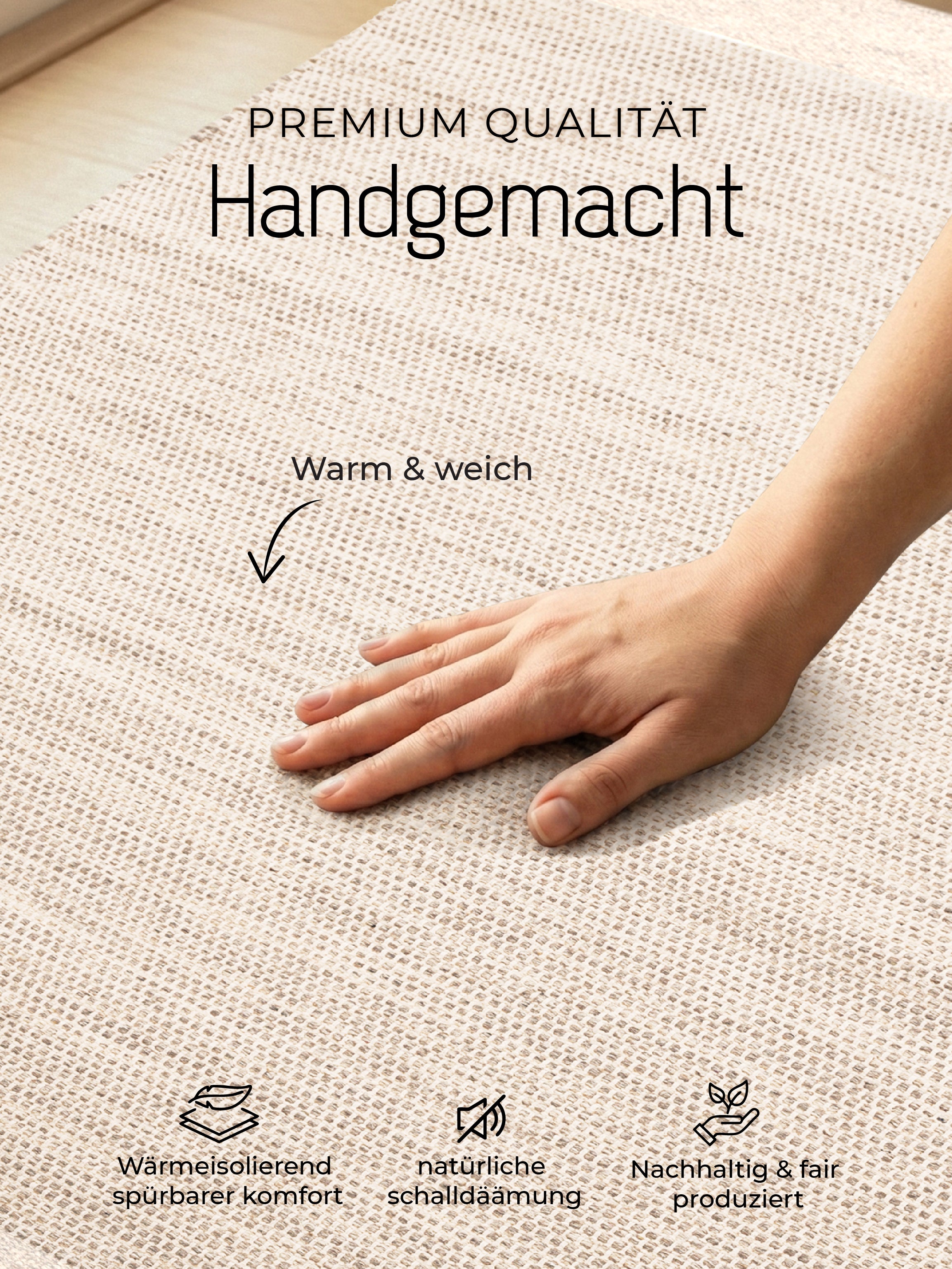 Wollteppich Lui Läufer