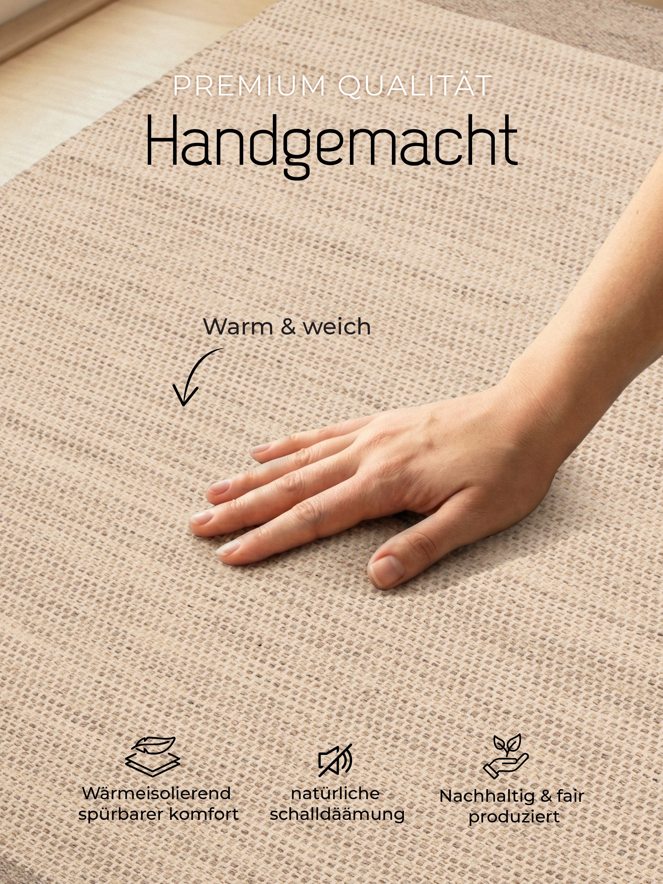 Wollteppich Lui