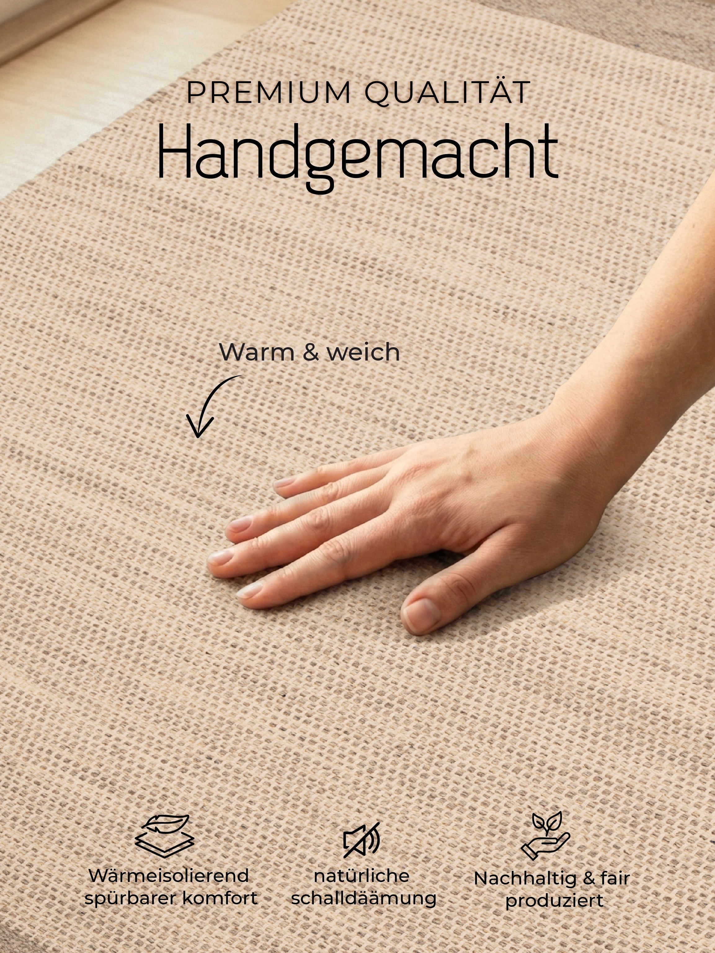 Wollteppich Lui Läufer