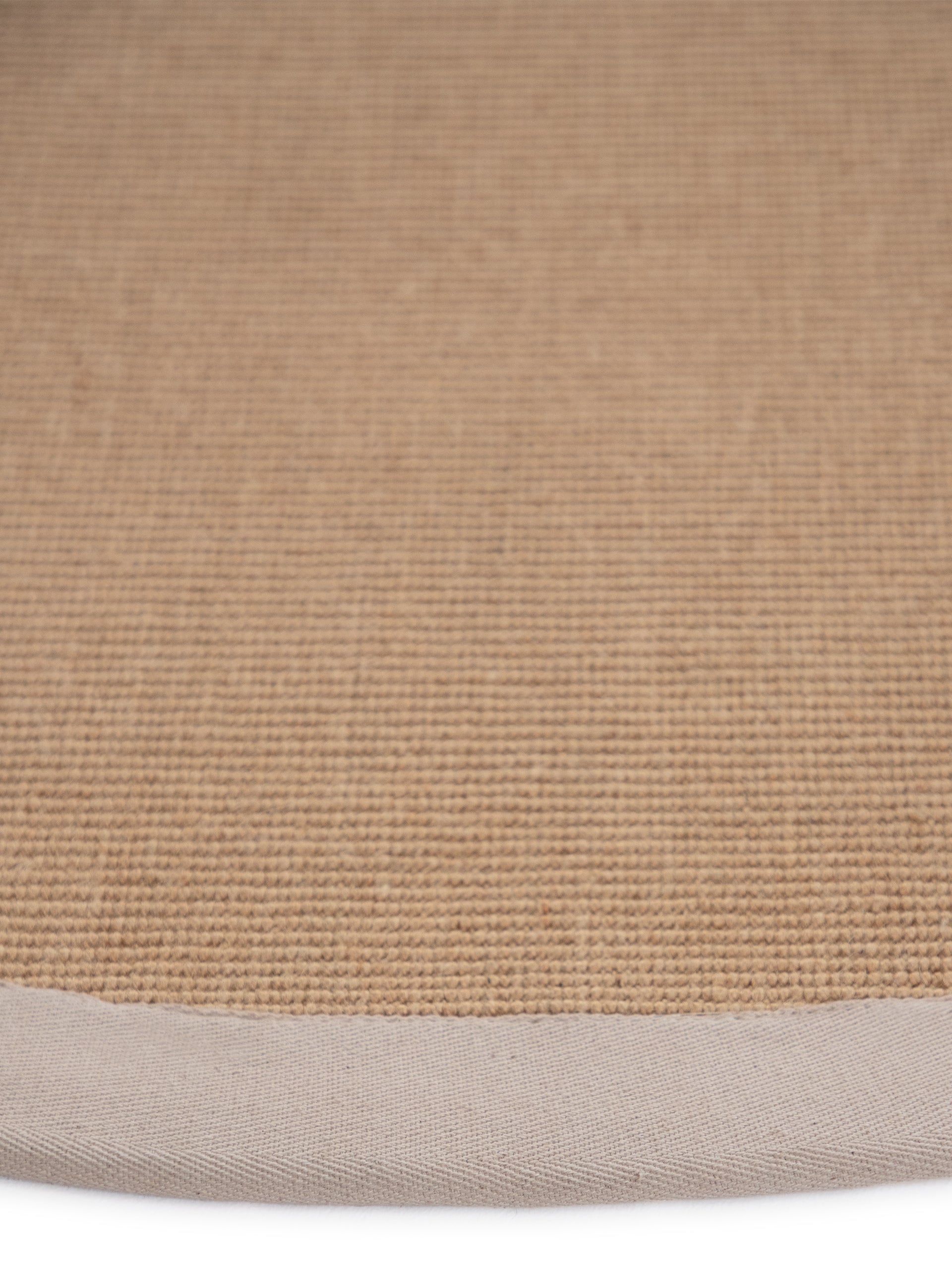 Sisalteppich Rund Beige aus Sisal/Jute