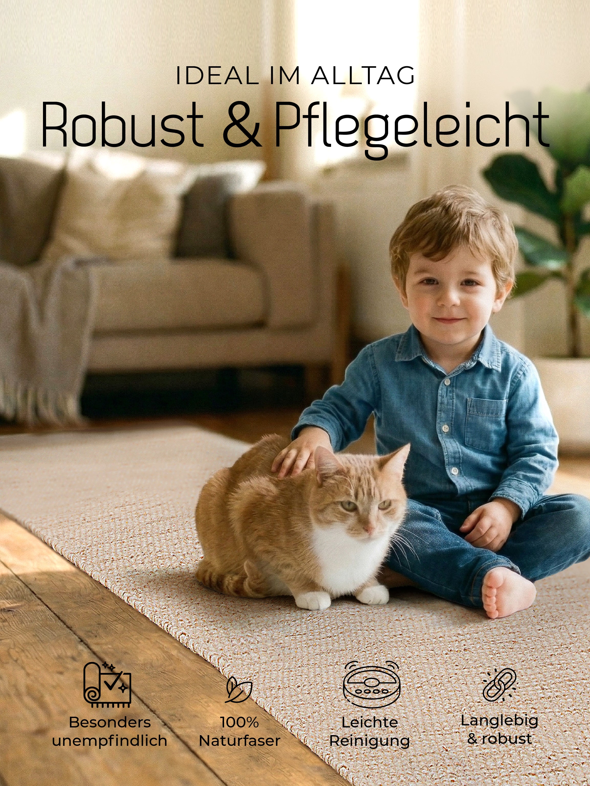 Wollteppich Lui Läufer