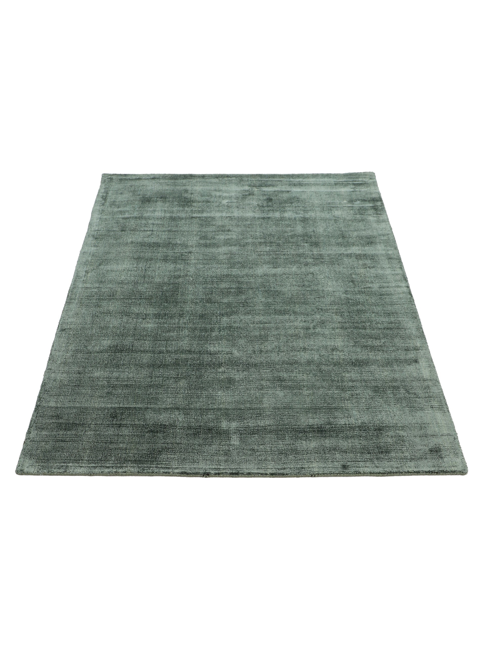 Viskoseteppich Ava Dunkelgrün in dunkelgrün aus viskose
