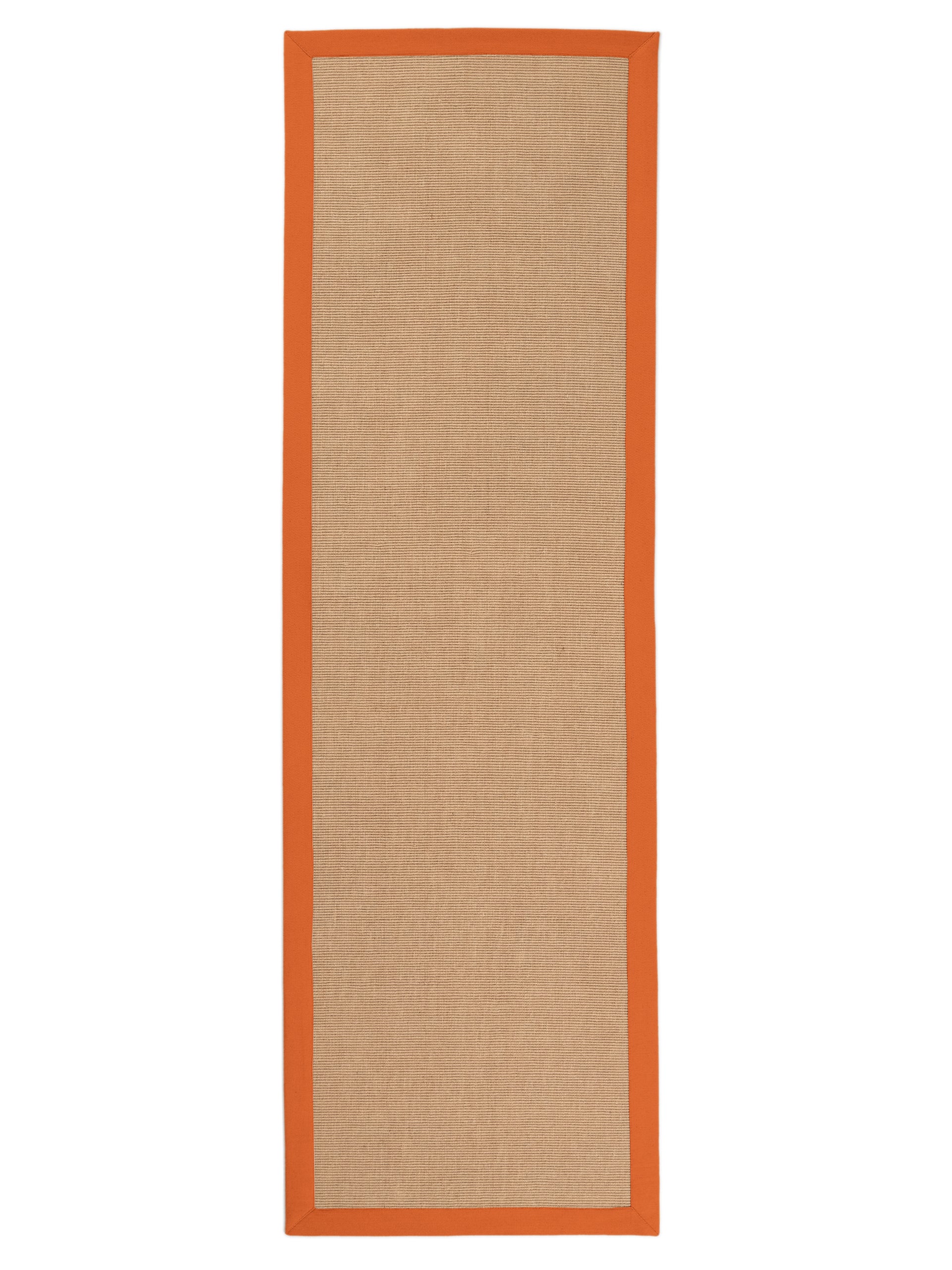 Sisalteppich Läufer Orange aus Sisal/Jute