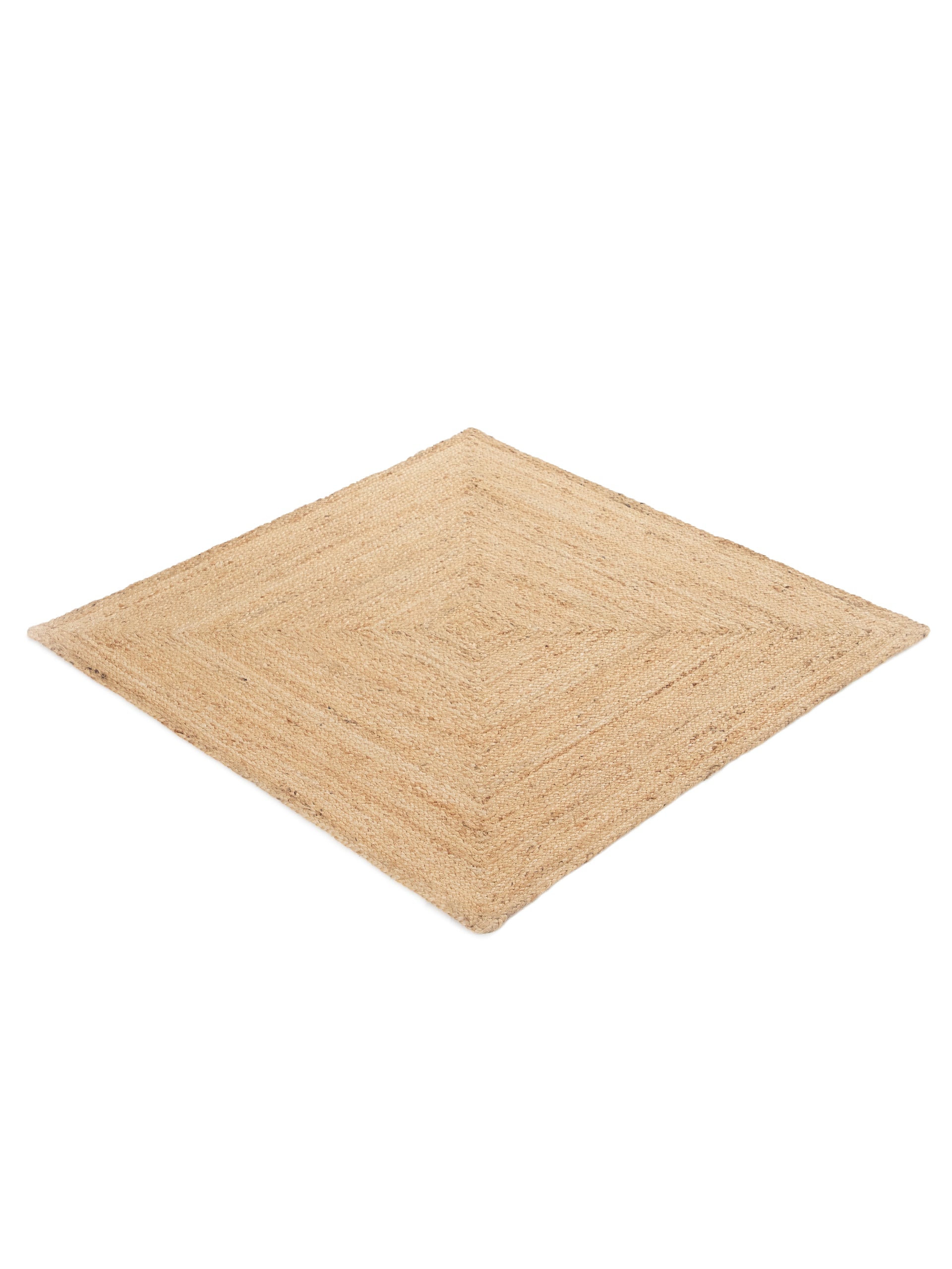 Juteteppich Nele Quadratisch Beige aus Sisal/Jute