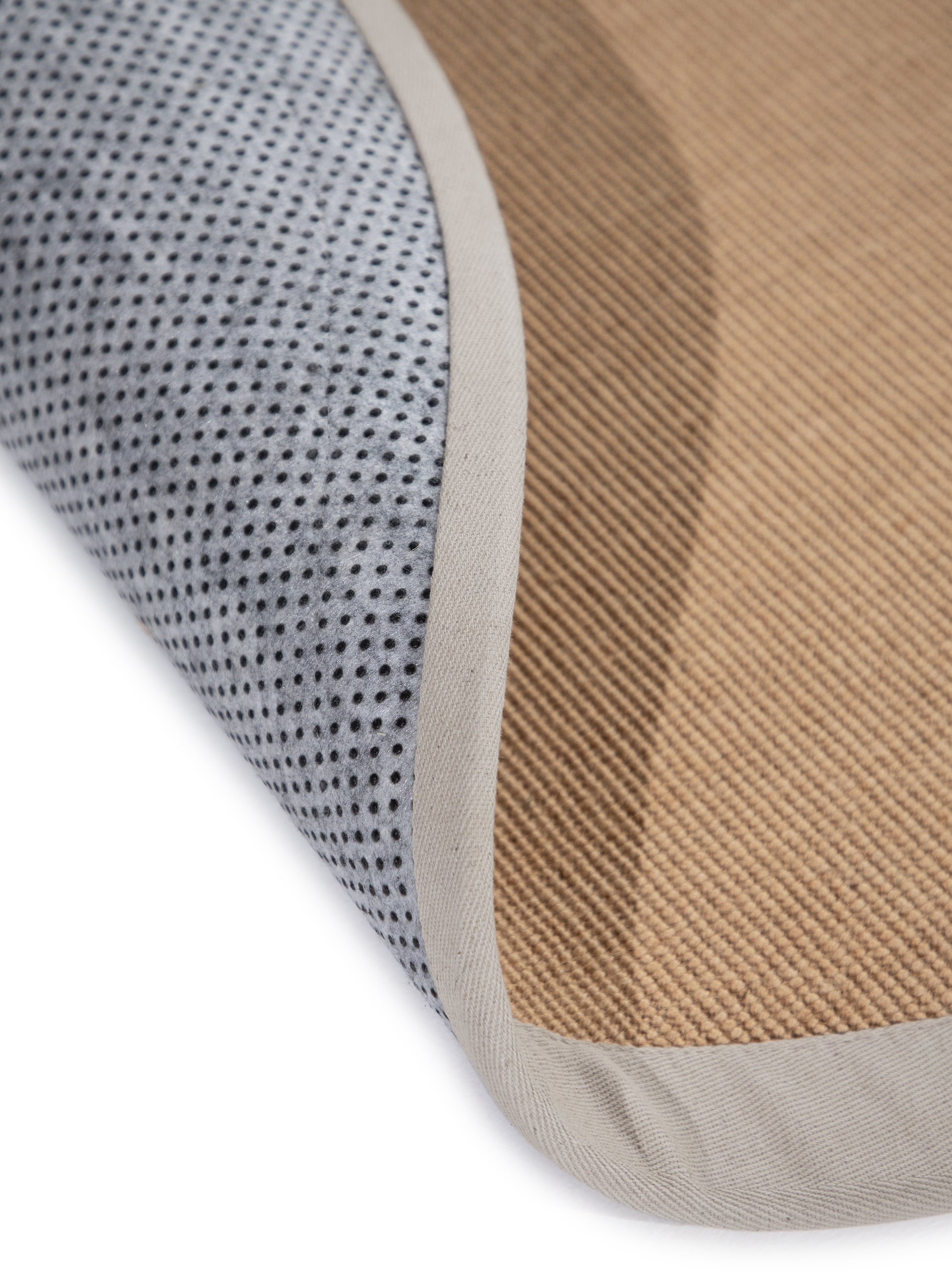Sisalteppich Rund Creme aus Sisal/Jute