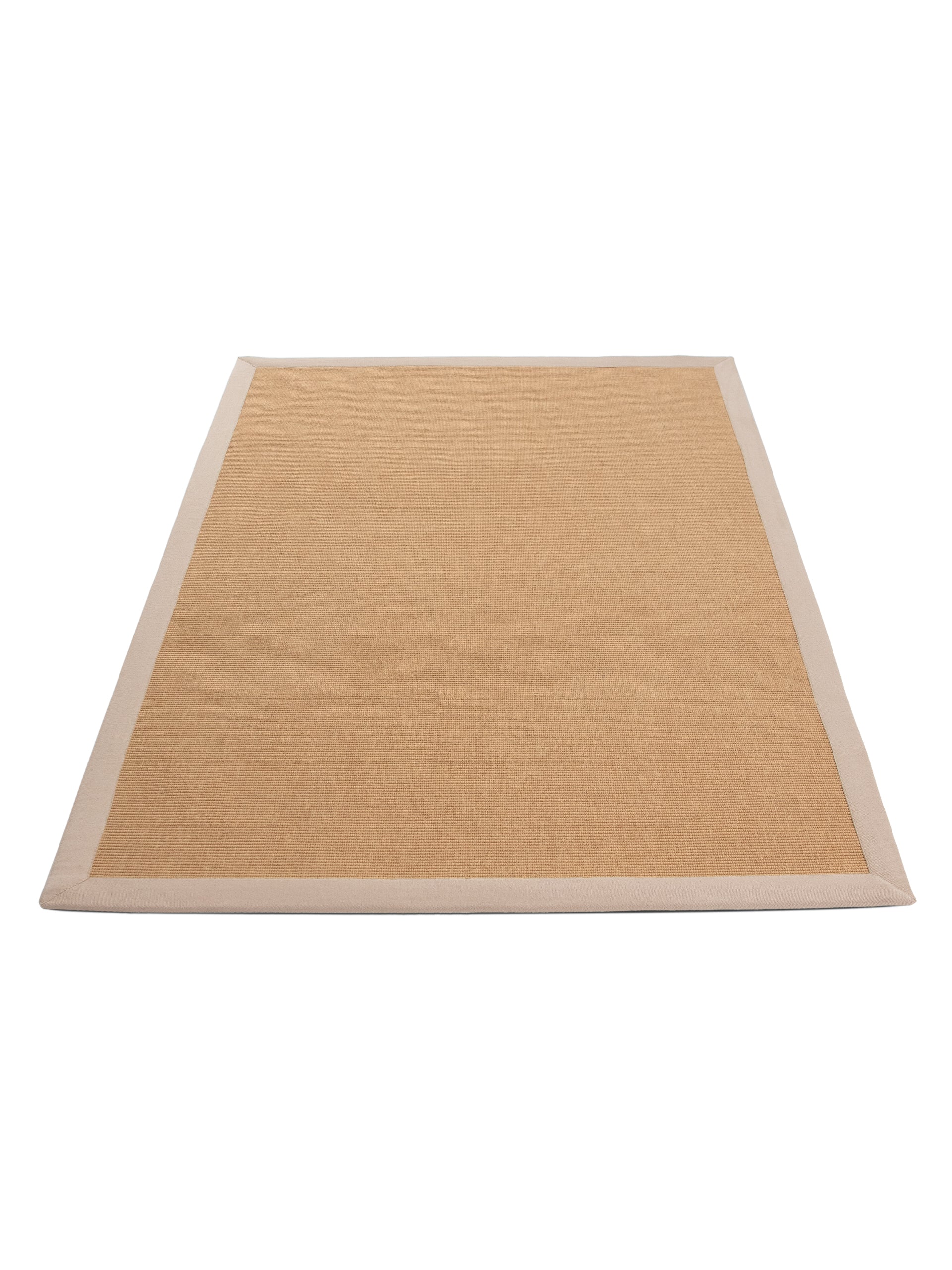 Sisalteppich Beige in beige aus sisal/jute