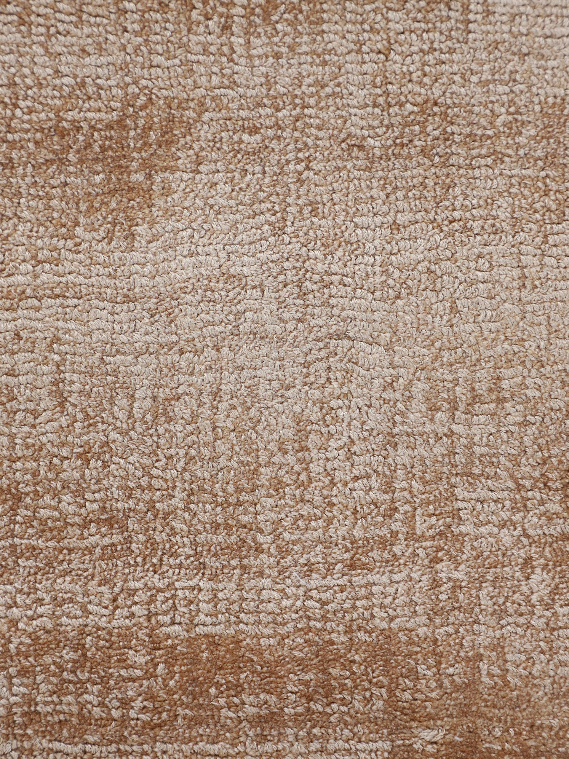 Viskoseteppich Ava Beige in beige aus viskose