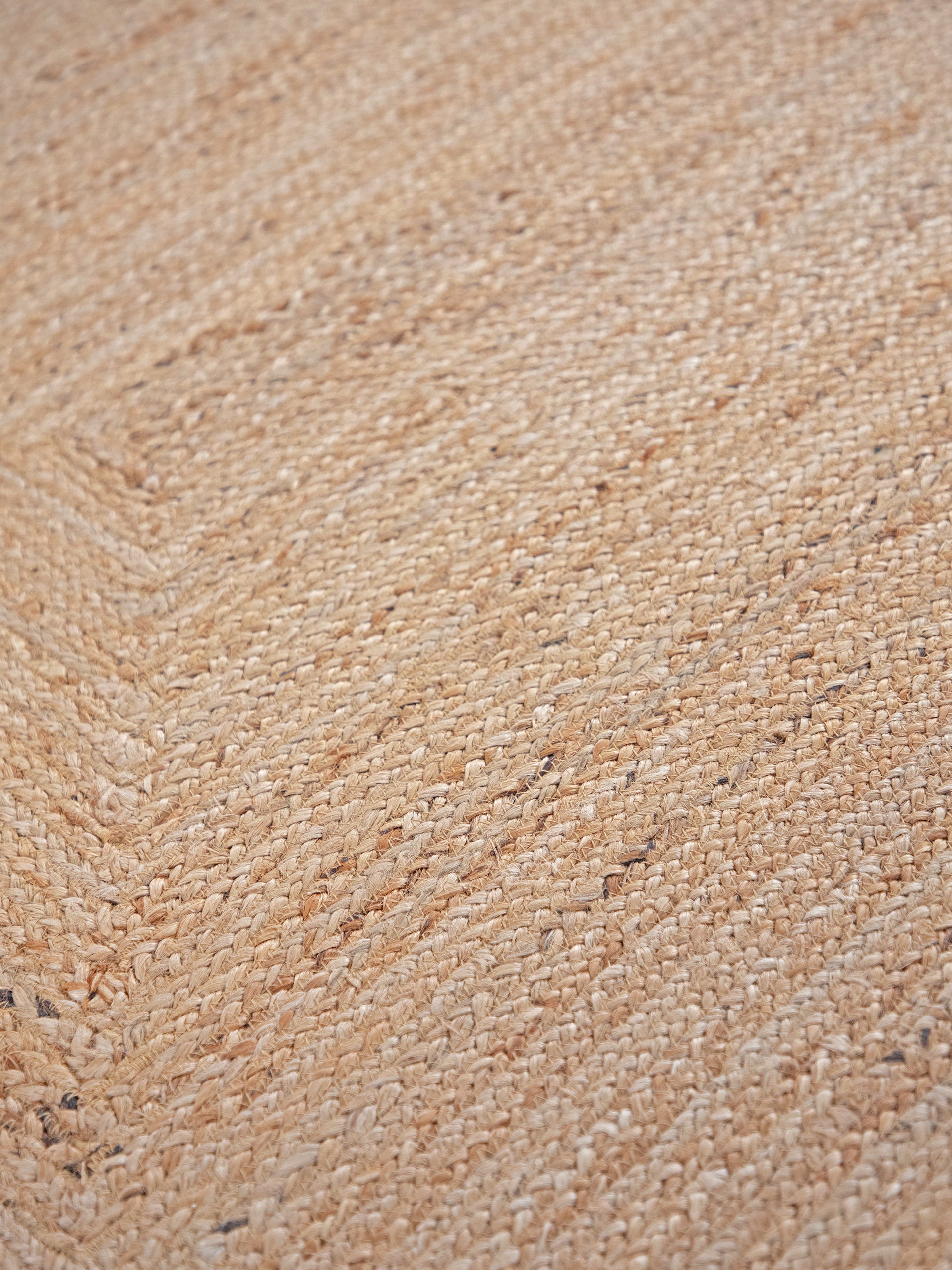Juteteppich Nele Quadratisch Beige aus Sisal/Jute