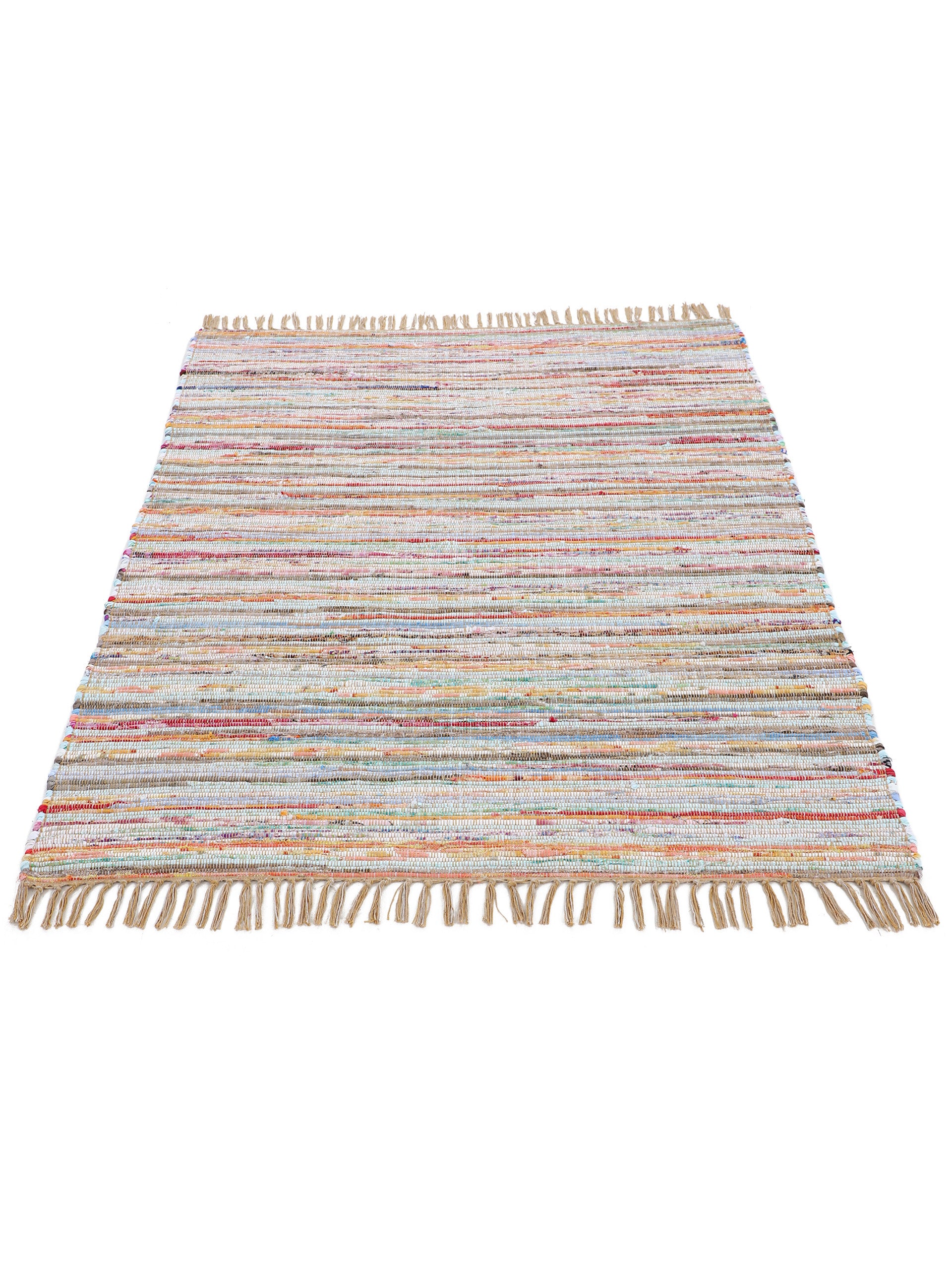 Kelim Chindi Taupe in taupe