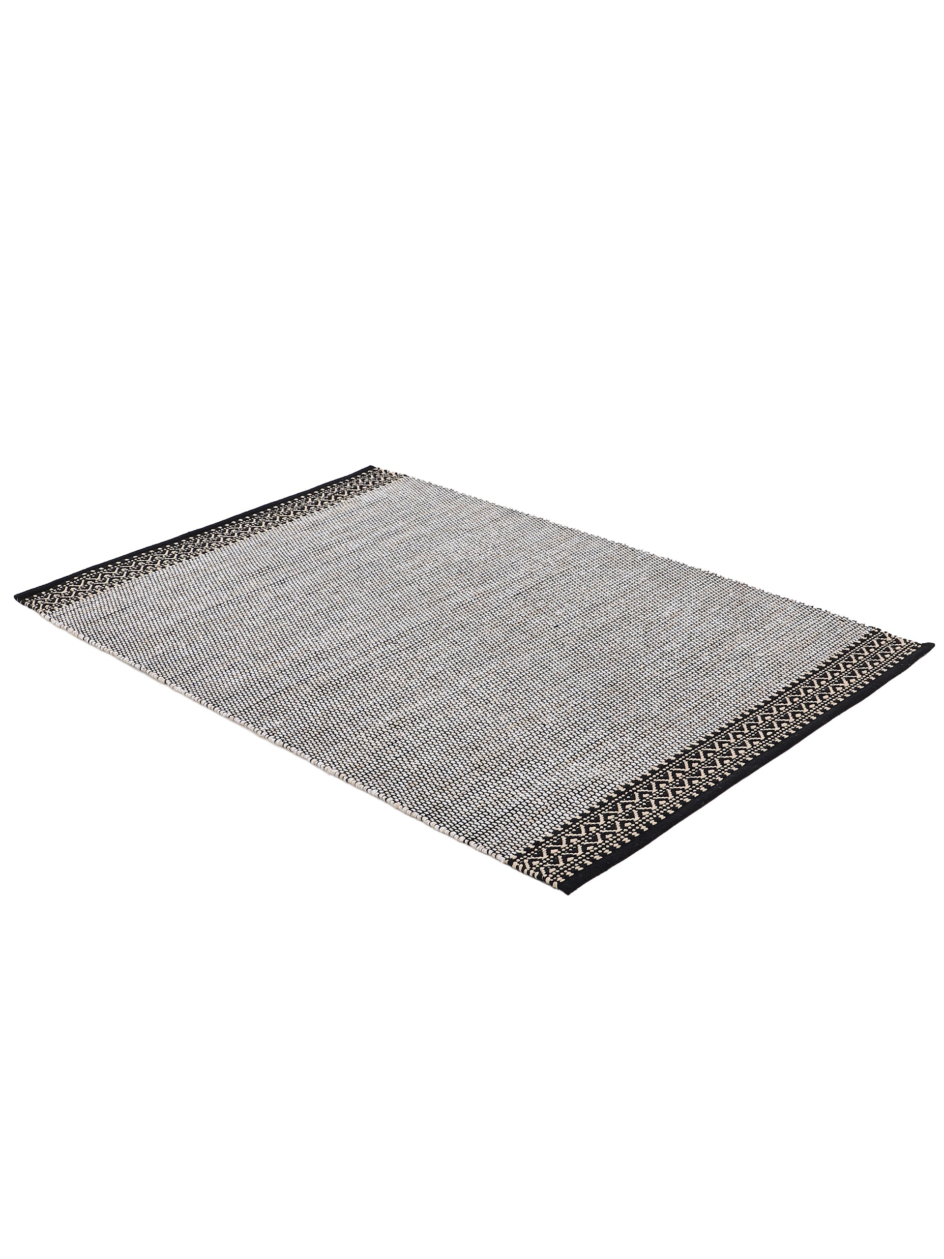 Flachgewebeteppich Kelim Mia Beige in beige aus baumwolle