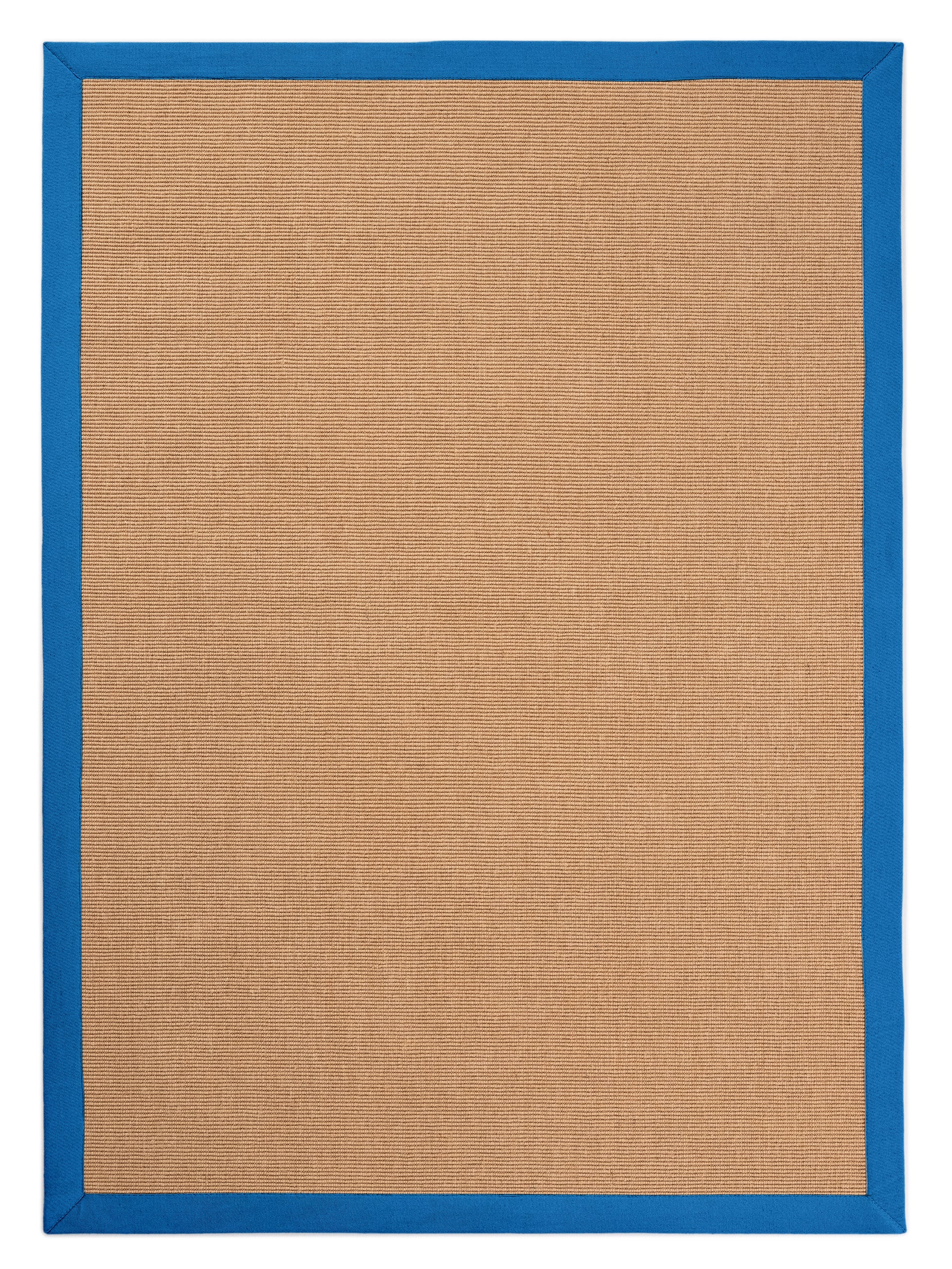 Sisalteppich Blau aus Sisal/Jute