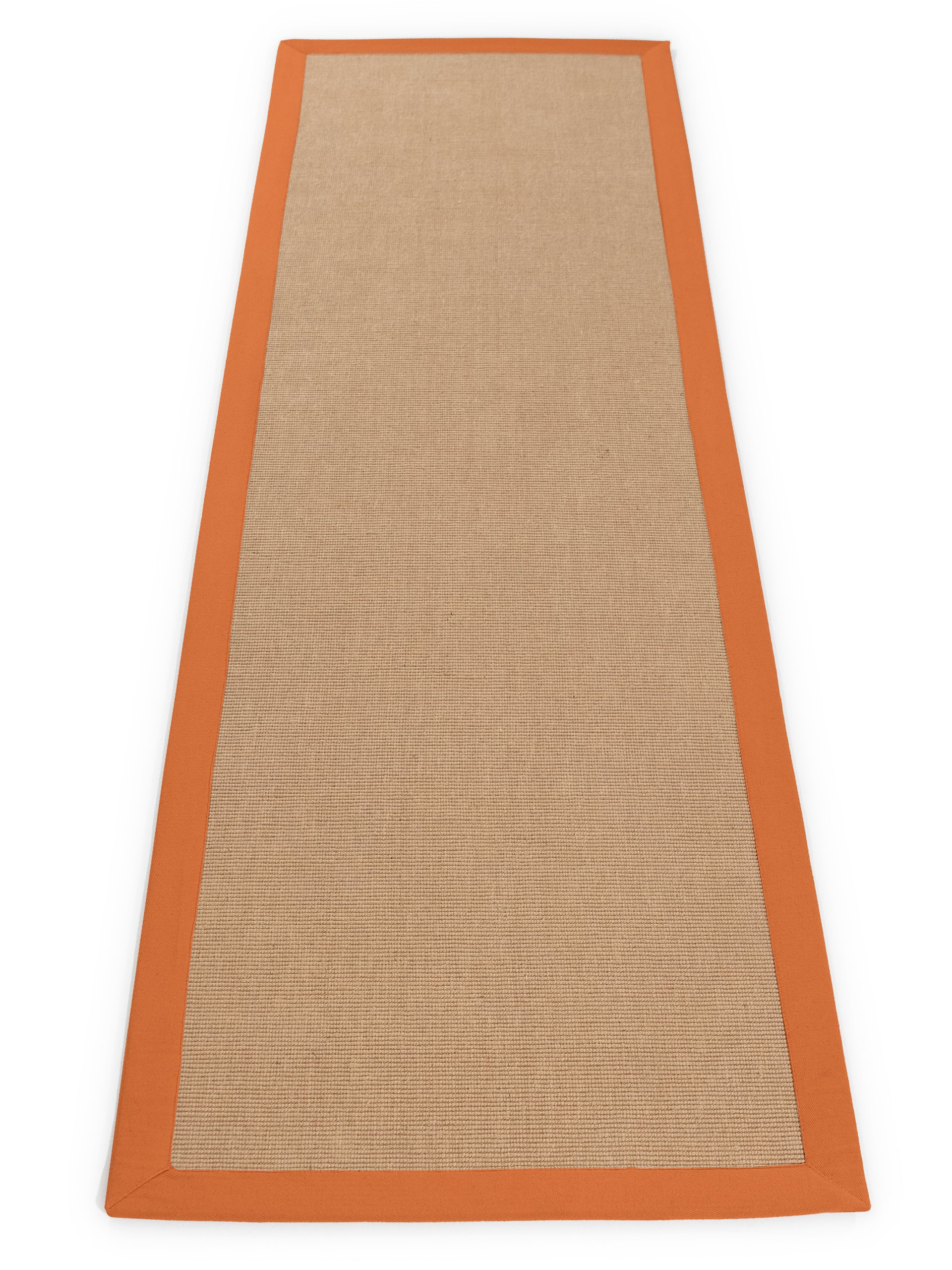 Sisalteppich Läufer Orange aus Sisal/Jute