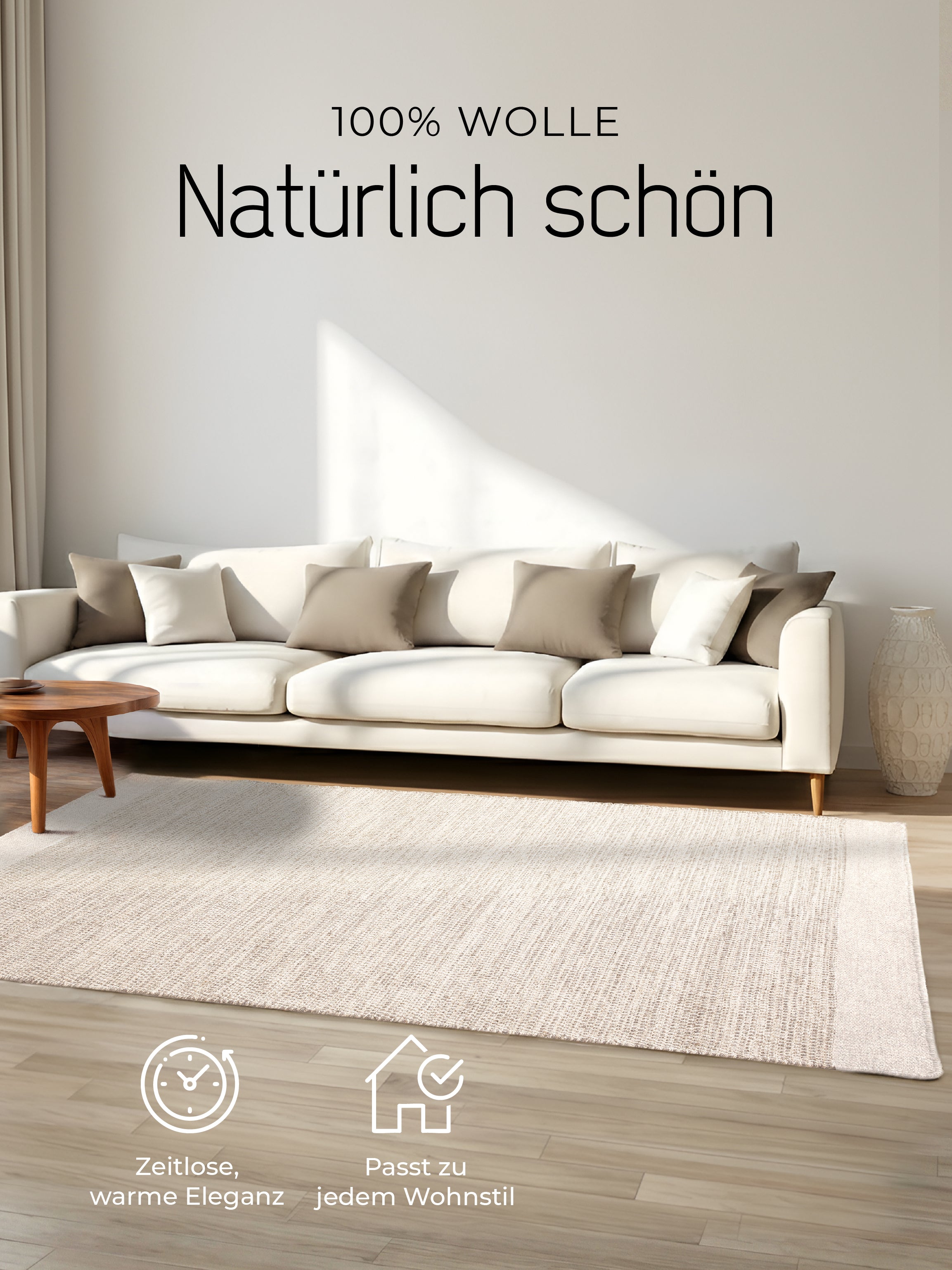 Wollteppich Lui