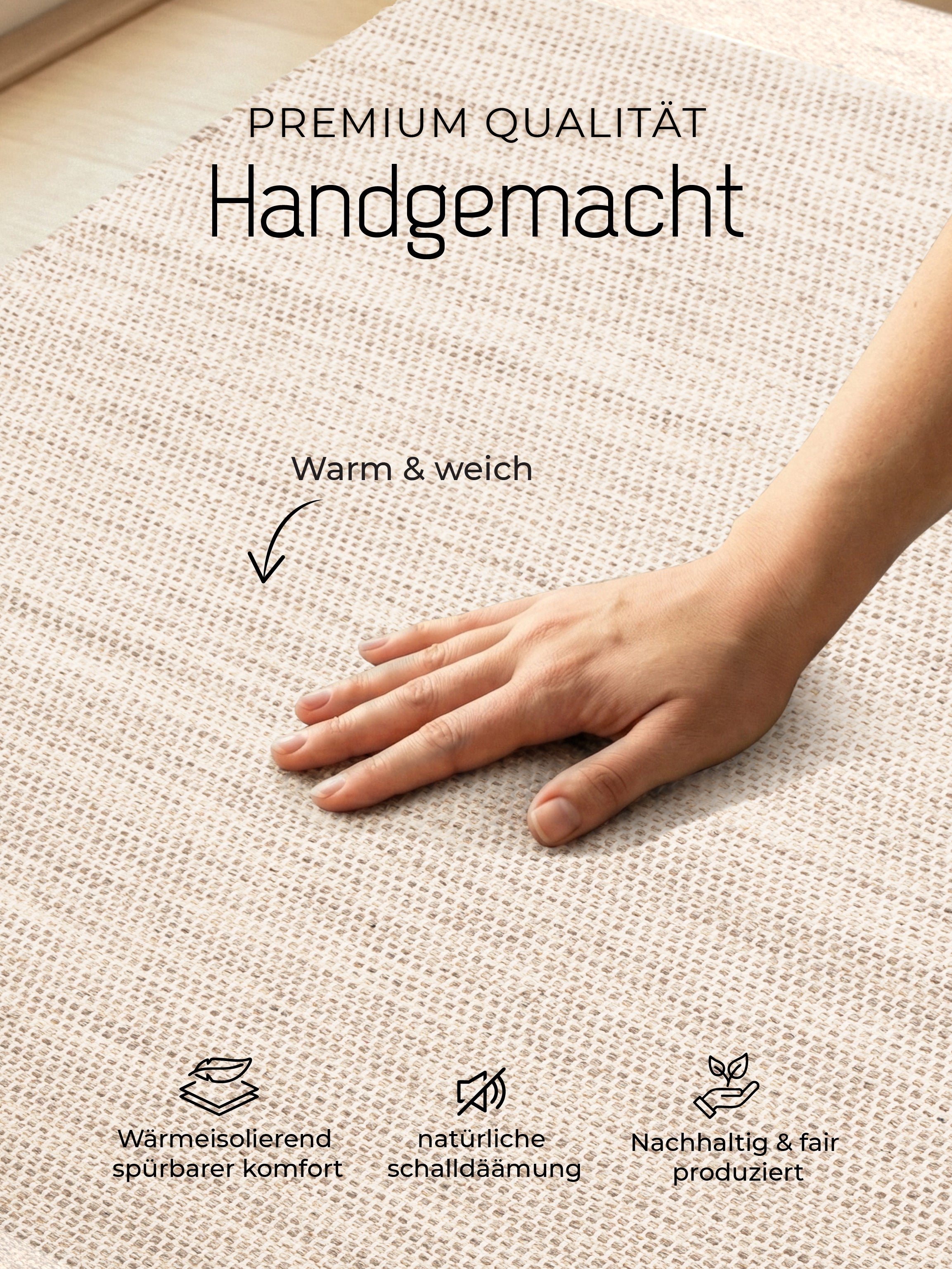 Wollteppich Lui
