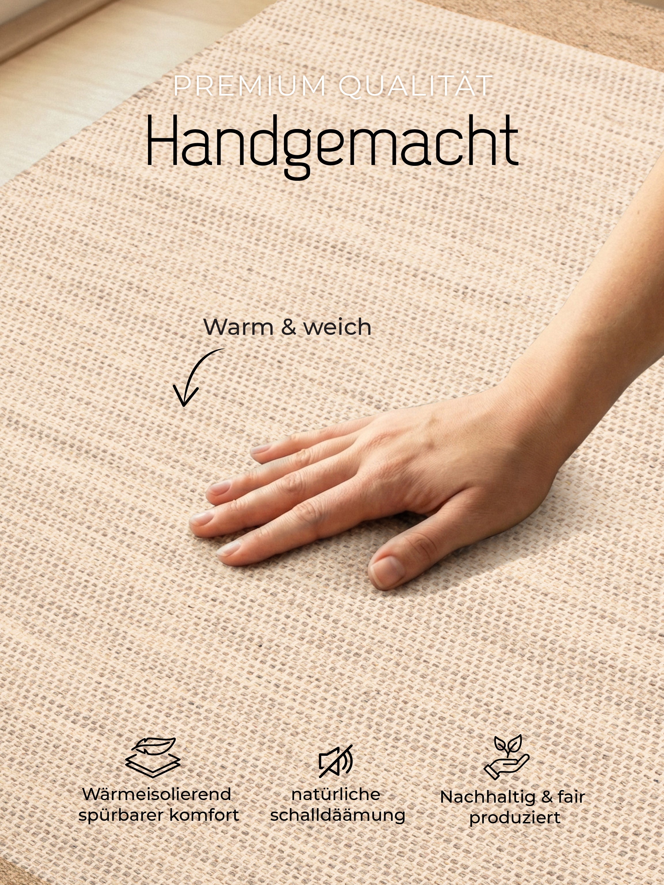 Wollteppich Lui