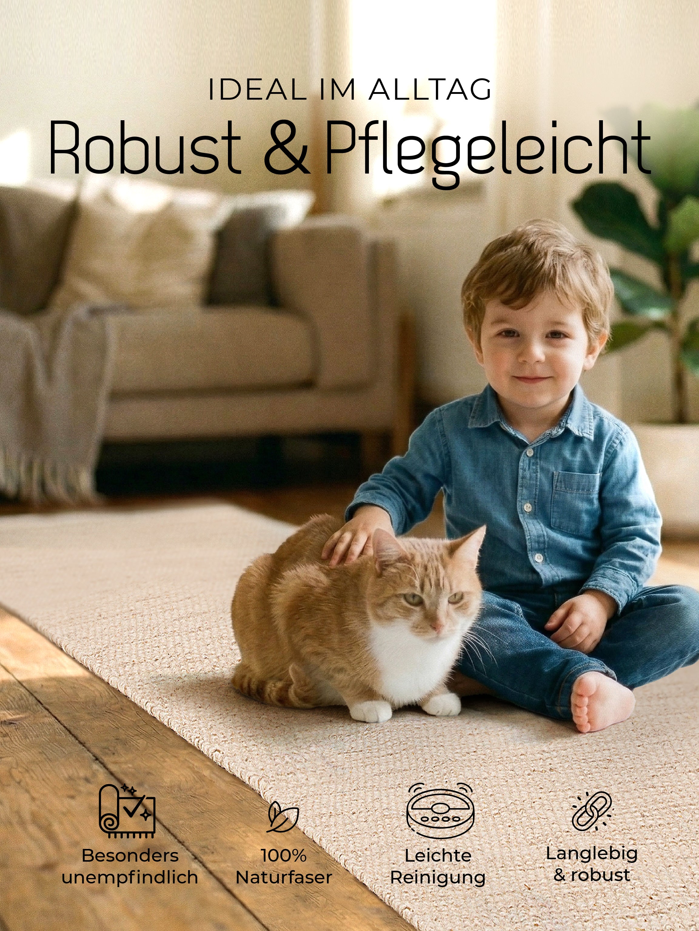 Wollteppich Lui Läufer